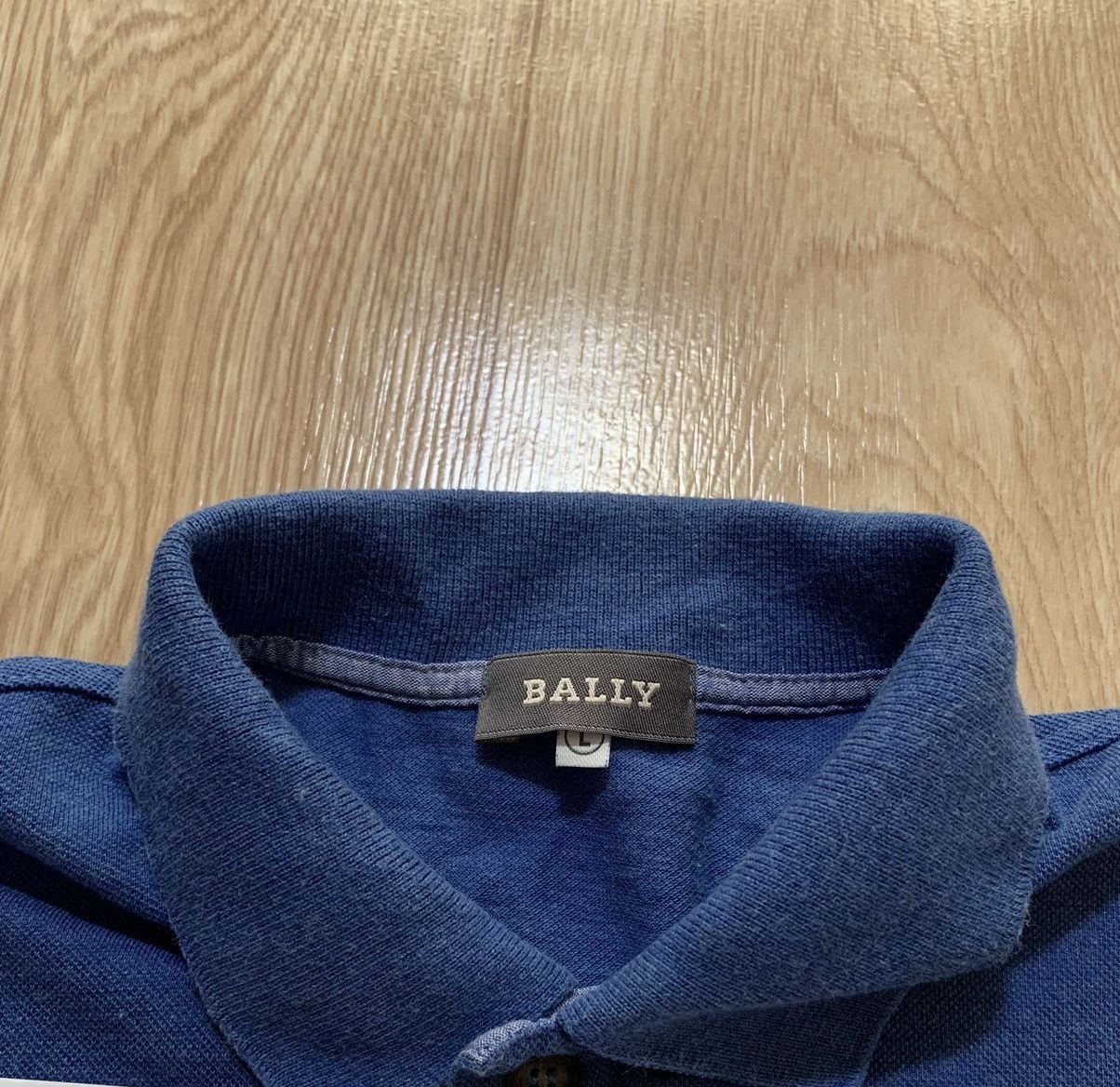 Bally Bally Polo T-Shirt Size US L / EU 52-54 / 3 - 3 Thumbnail