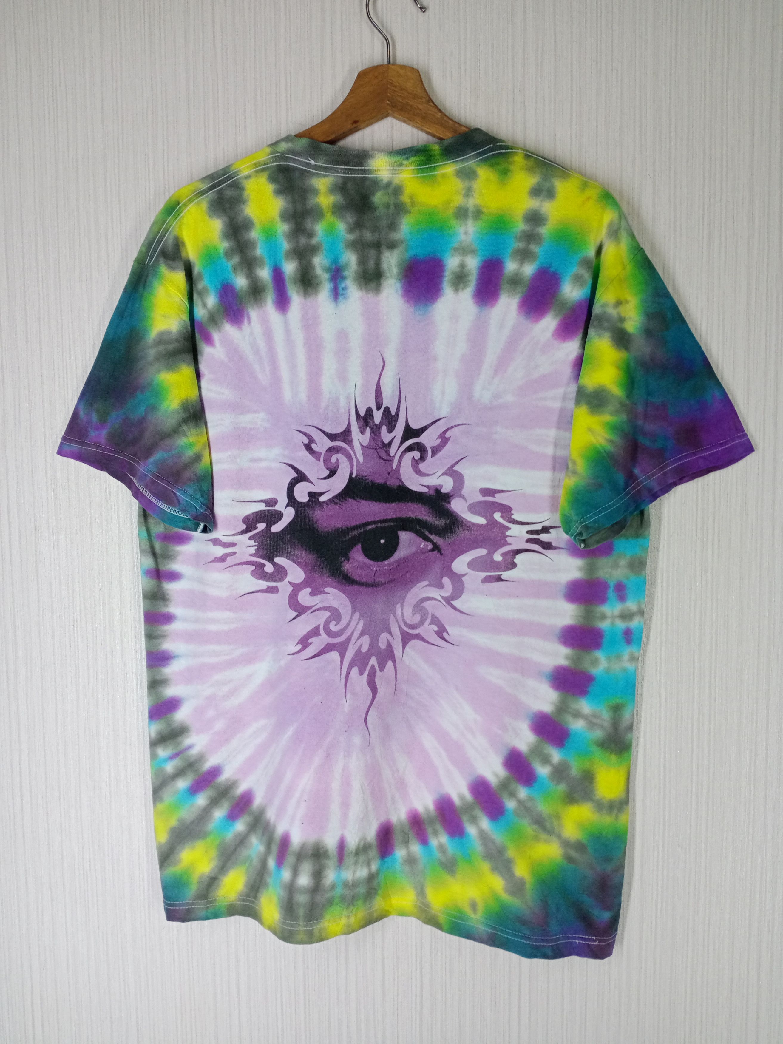 Jimi Hendrix Rare Vintage 1993 Jimi Hendrix Tie Dye Tshirt Size US M / EU 48-50 / 2 - 2 Thumbnail