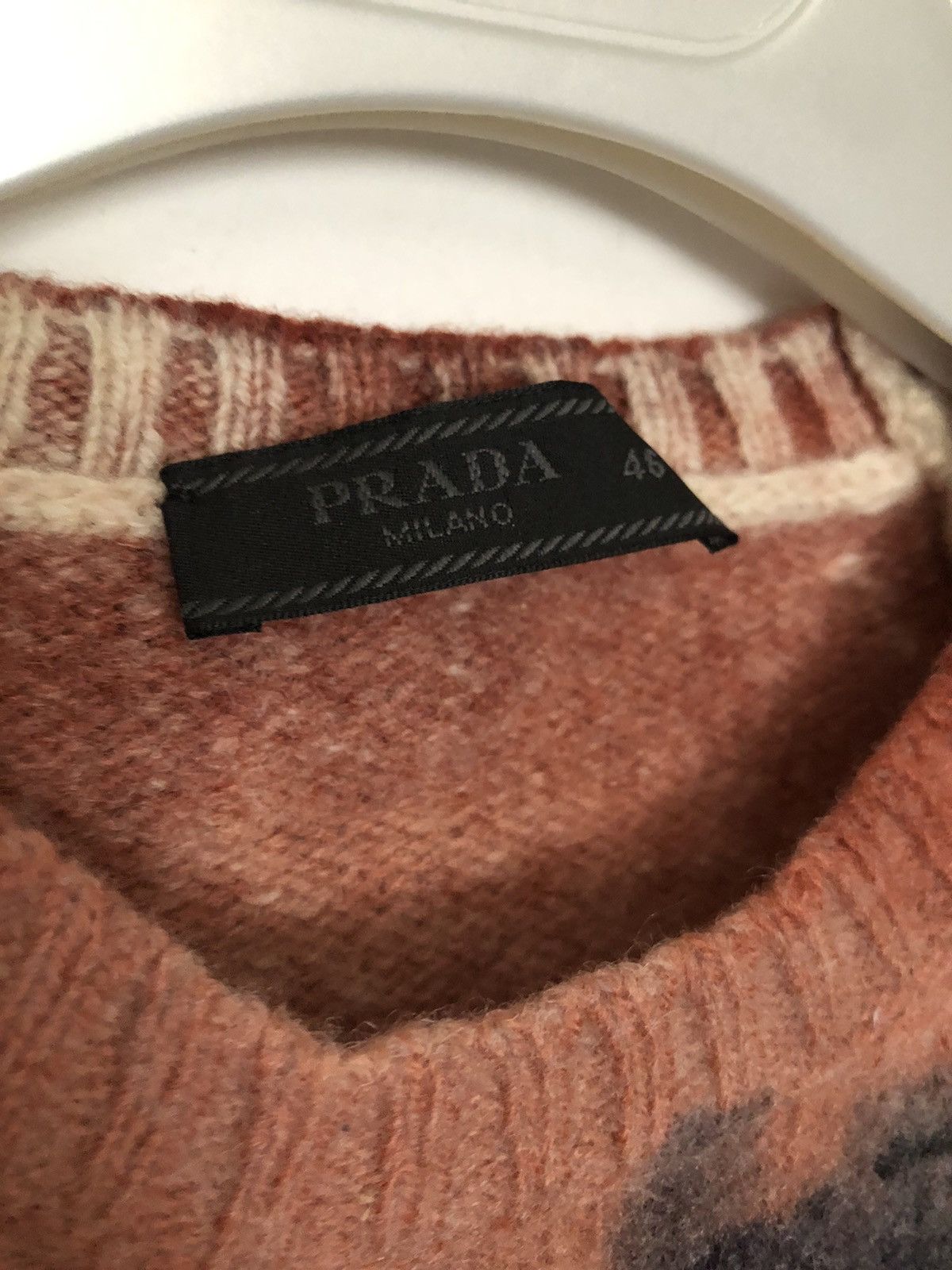 Prada AW17 “Shetland Village” Wool Sweater