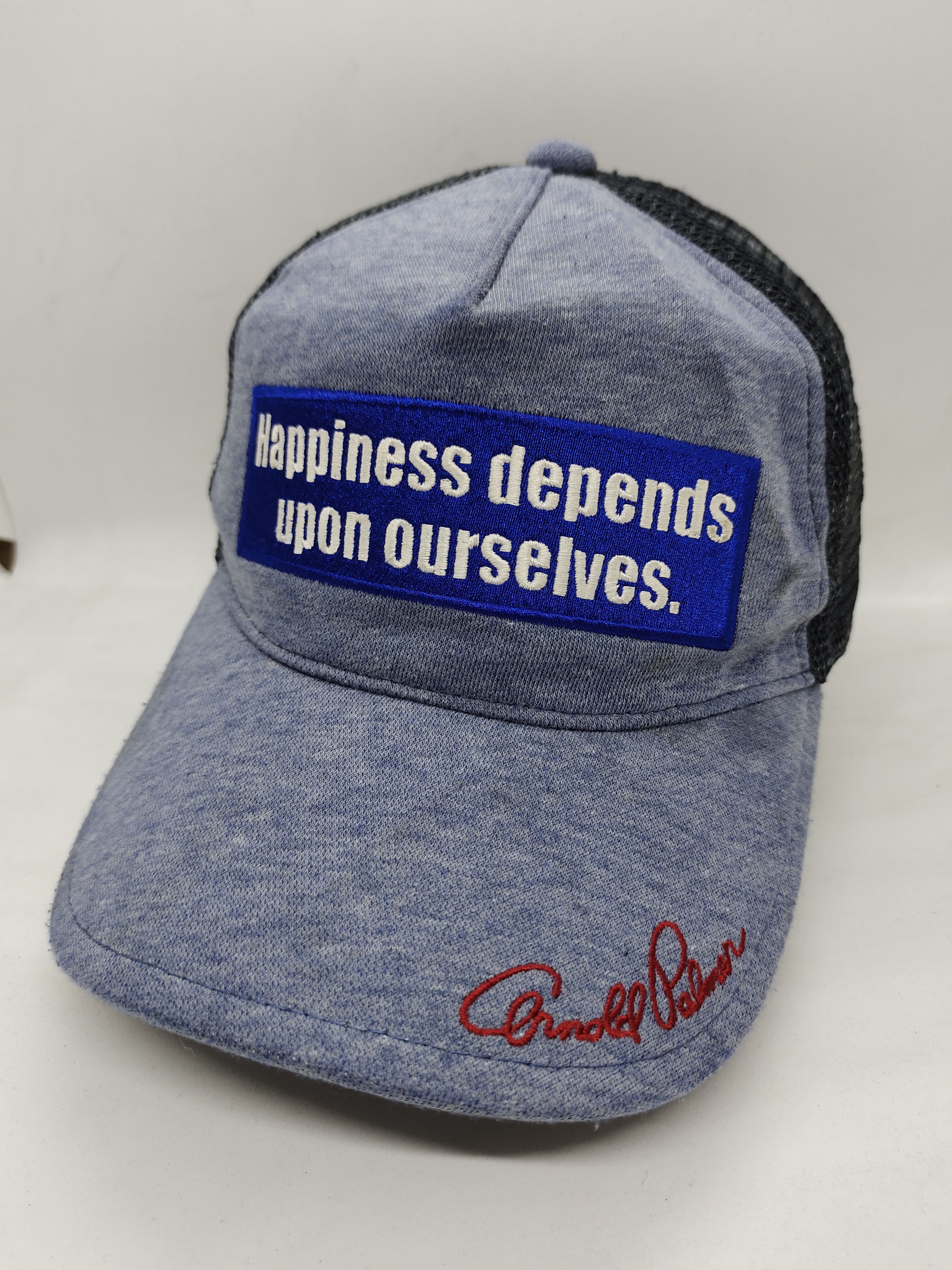 Palmer Trading Company Vintage Arnold Palmer Trucker Snapback Cap Hat Adjustable Size ONE SIZE - 2 Thumbnail