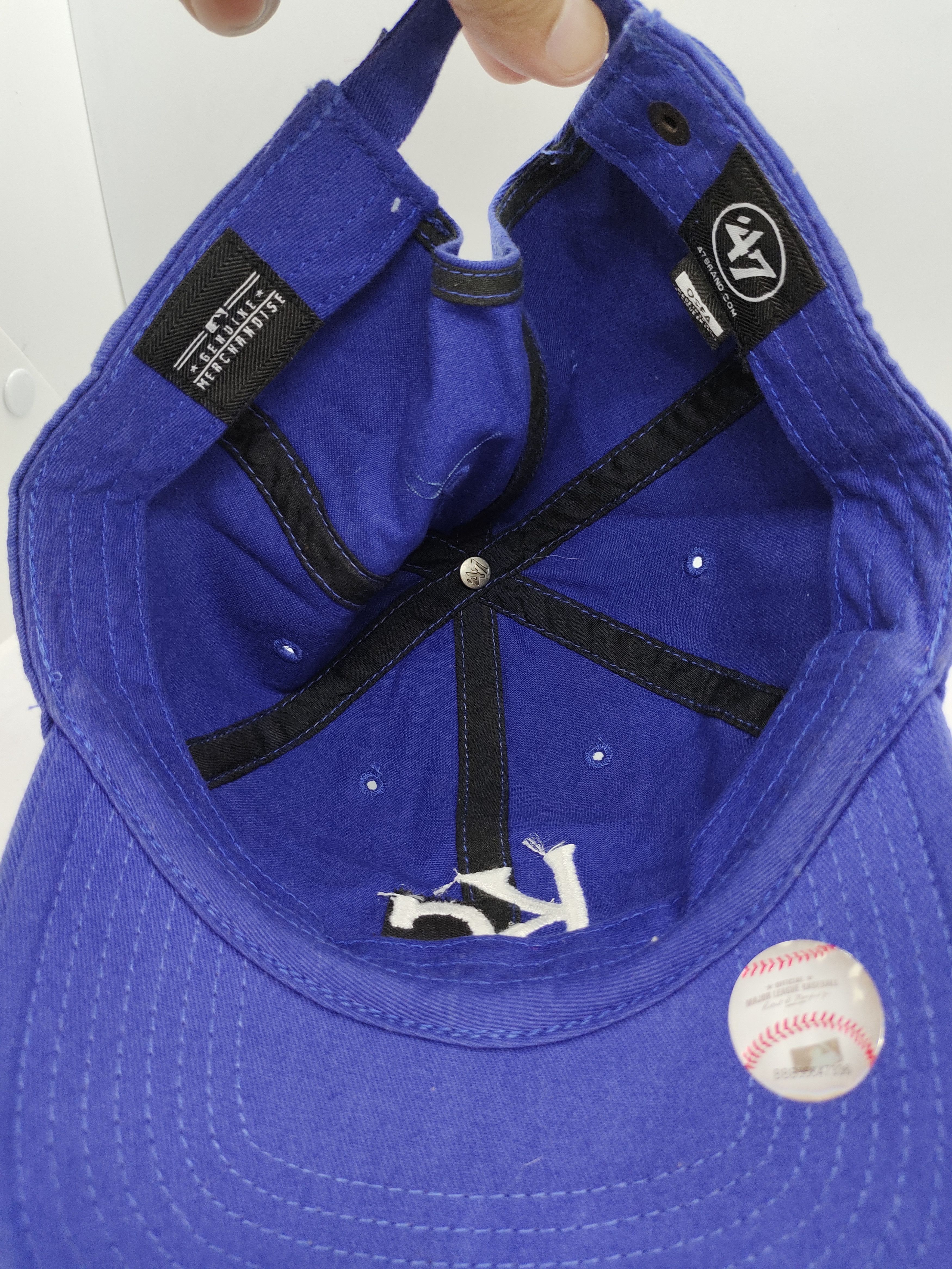 Hat Club Kansas City Royals Baseball MLB Cap Hat Adjustable Size ONE SIZE - 6 Thumbnail