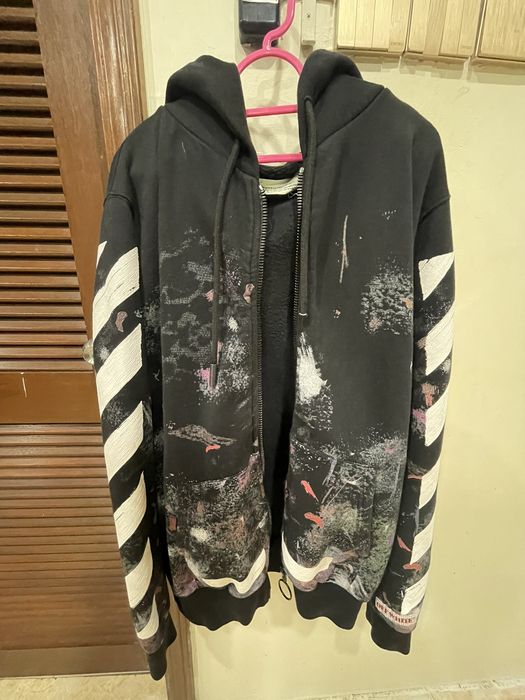 Off white best sale galaxy zip