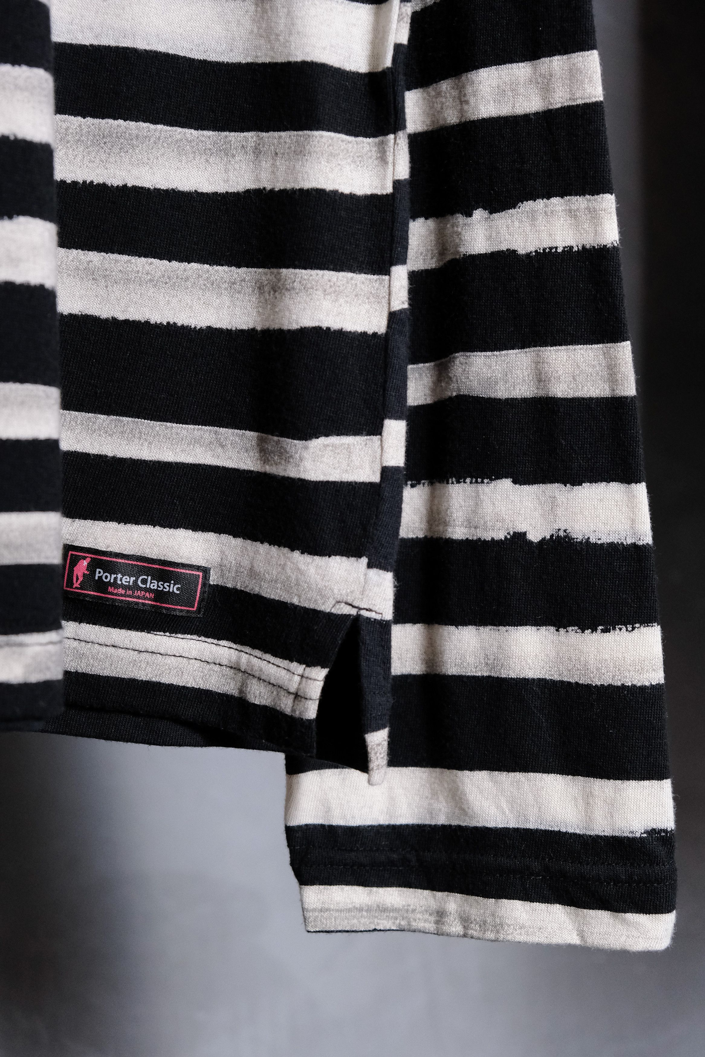 Porter Classic Artist Border Turtleneck Tee