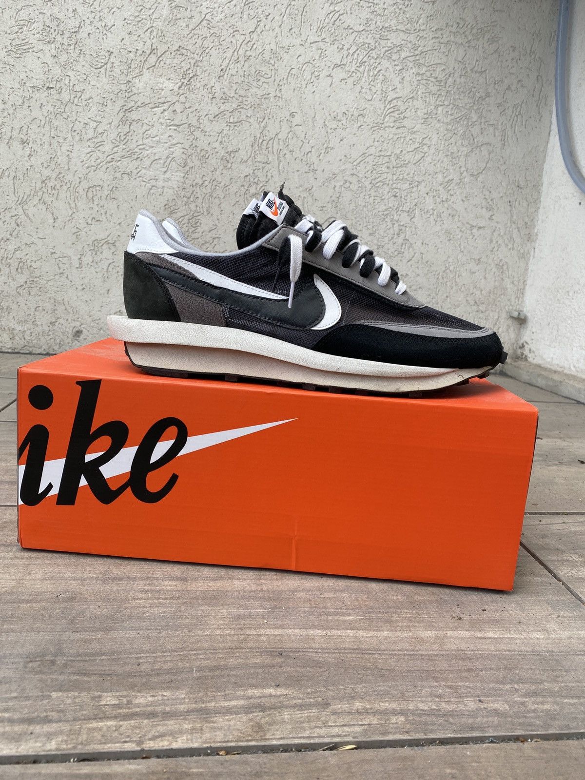 Nike × Sacai Sacai x LDV Waffle Black 2019 Size US 14 / EU 47 - 1 Thumbnail