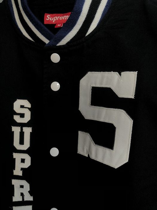 Supreme 2009 Supreme Aces Baseball Varsity Jacket | Grailed