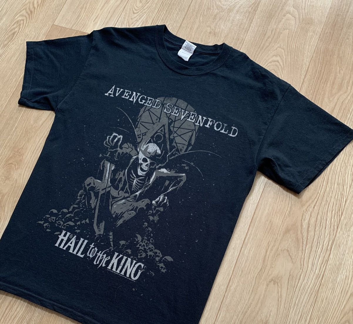 Band Tees Avenged Sevenfold Hail to the King Vintage 2013 T-Shirt Size US L / EU 52-54 / 3 - 2 Thumbnail