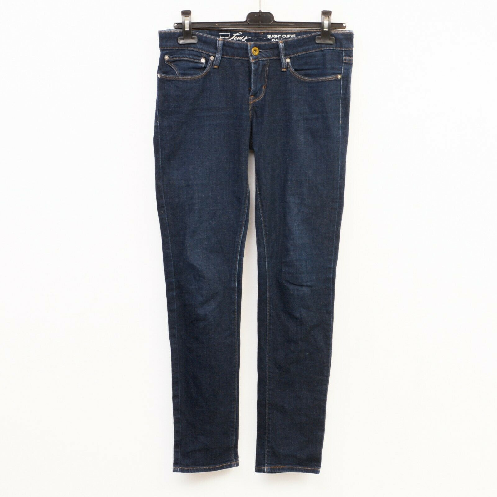 Levi's Slight Curve Skinny Women's W27 L32 Trousers Pants Low Rise Size 27" / US 4 / IT 40 - 1 Thumbnail