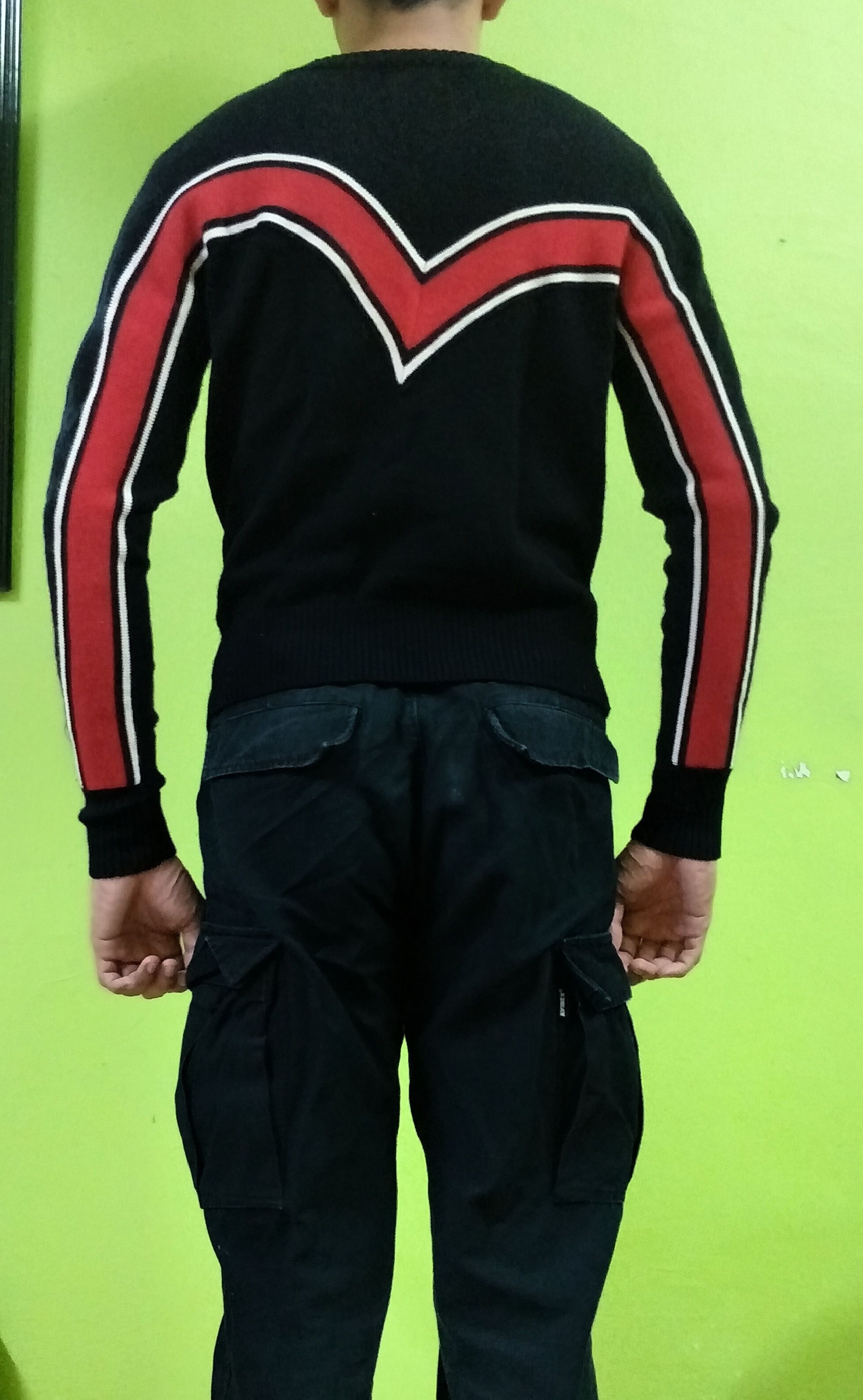 Evisu Evisu Knitted Cropped Jumper Daicock Size US M / EU 48-50 / 2 - 2 Thumbnail