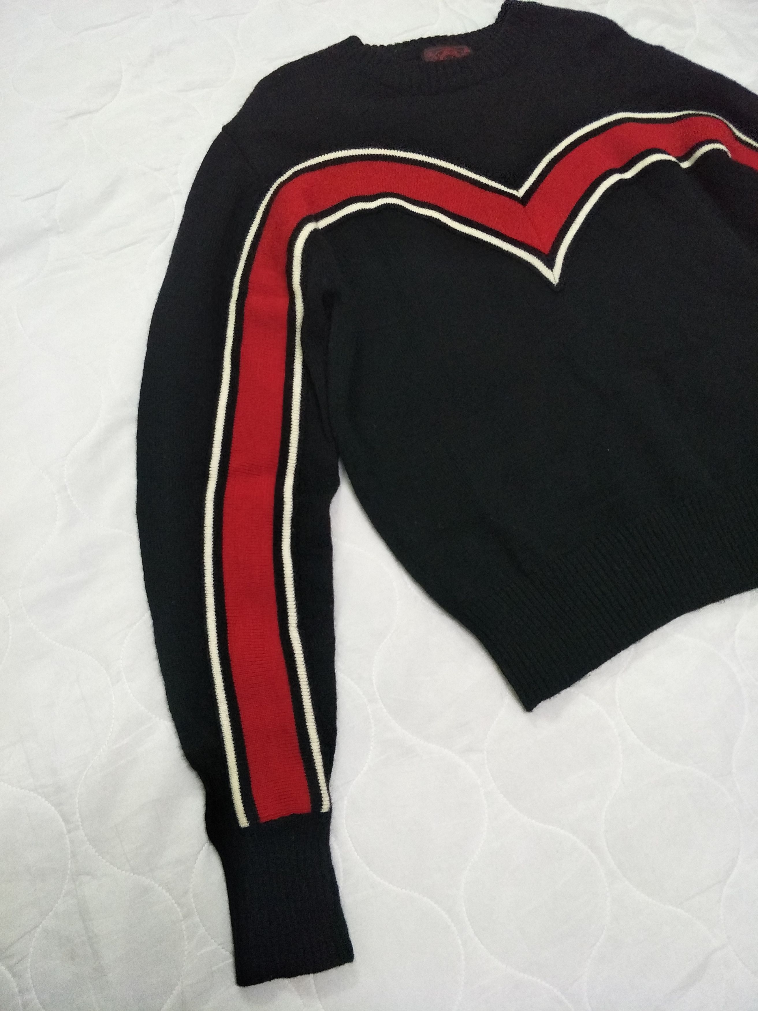 Evisu Evisu Knitted Cropped Jumper Daicock Size US M / EU 48-50 / 2 - 5 Thumbnail