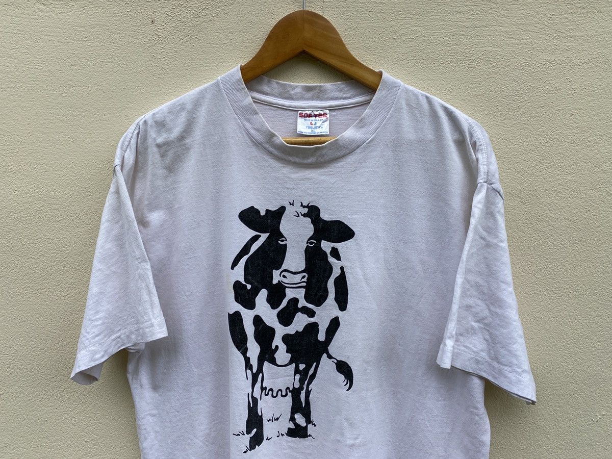Vintage 80s Cow Records Label