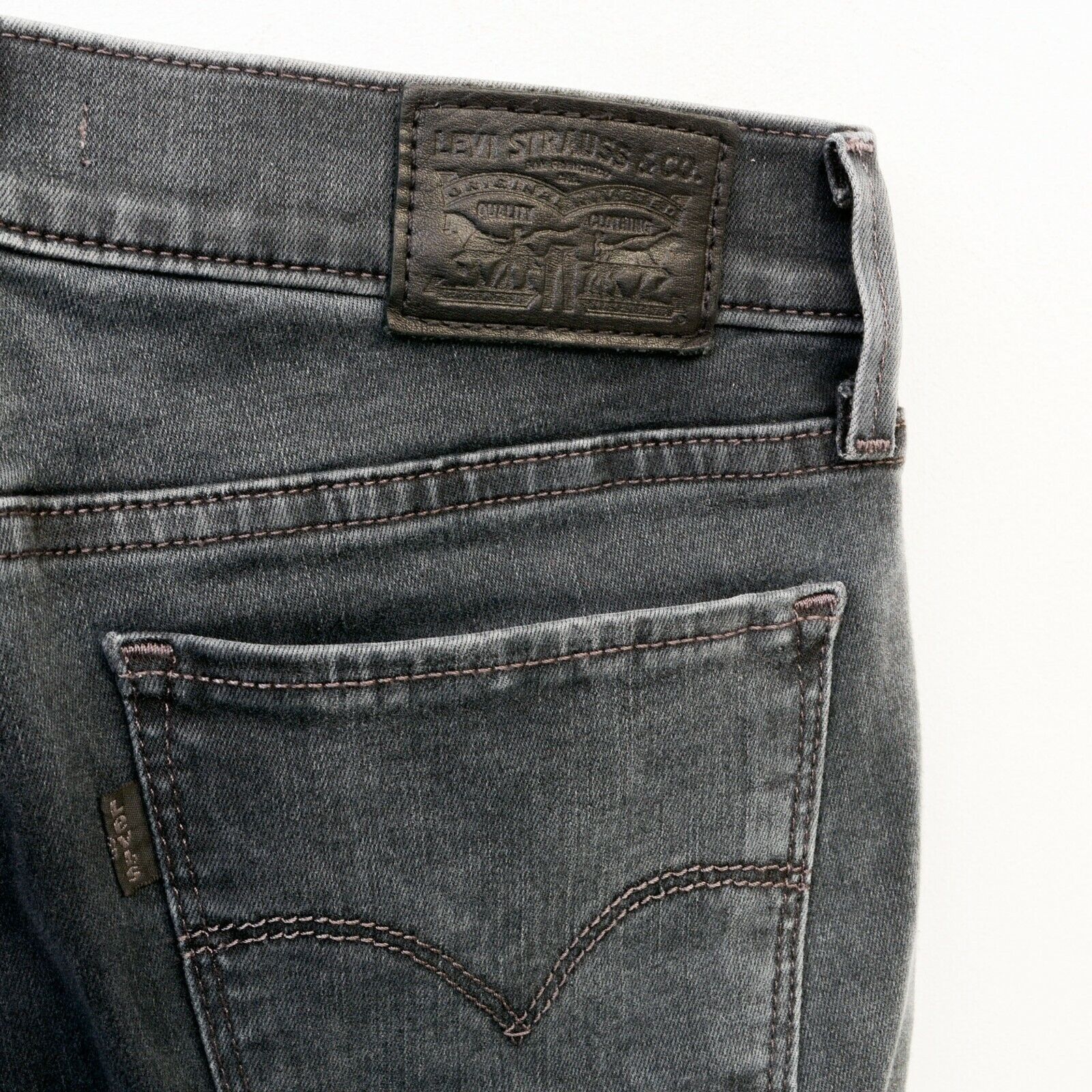 Levi's 710 Super Skinny W27 L33 Mid Rise Jeans Trousers Pants Slim Size 27" / US 4 / IT 40 - 4 Thumbnail