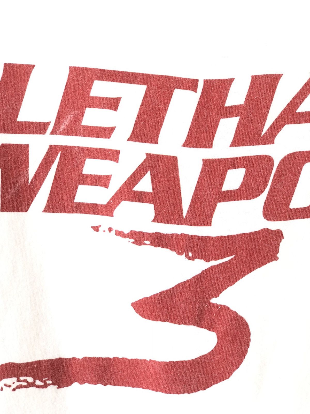 Vintage Vintage 90s LETHAL WEAPON 3 Movie Promo Tee Size US XL / EU 56 / 4 - 3 Thumbnail