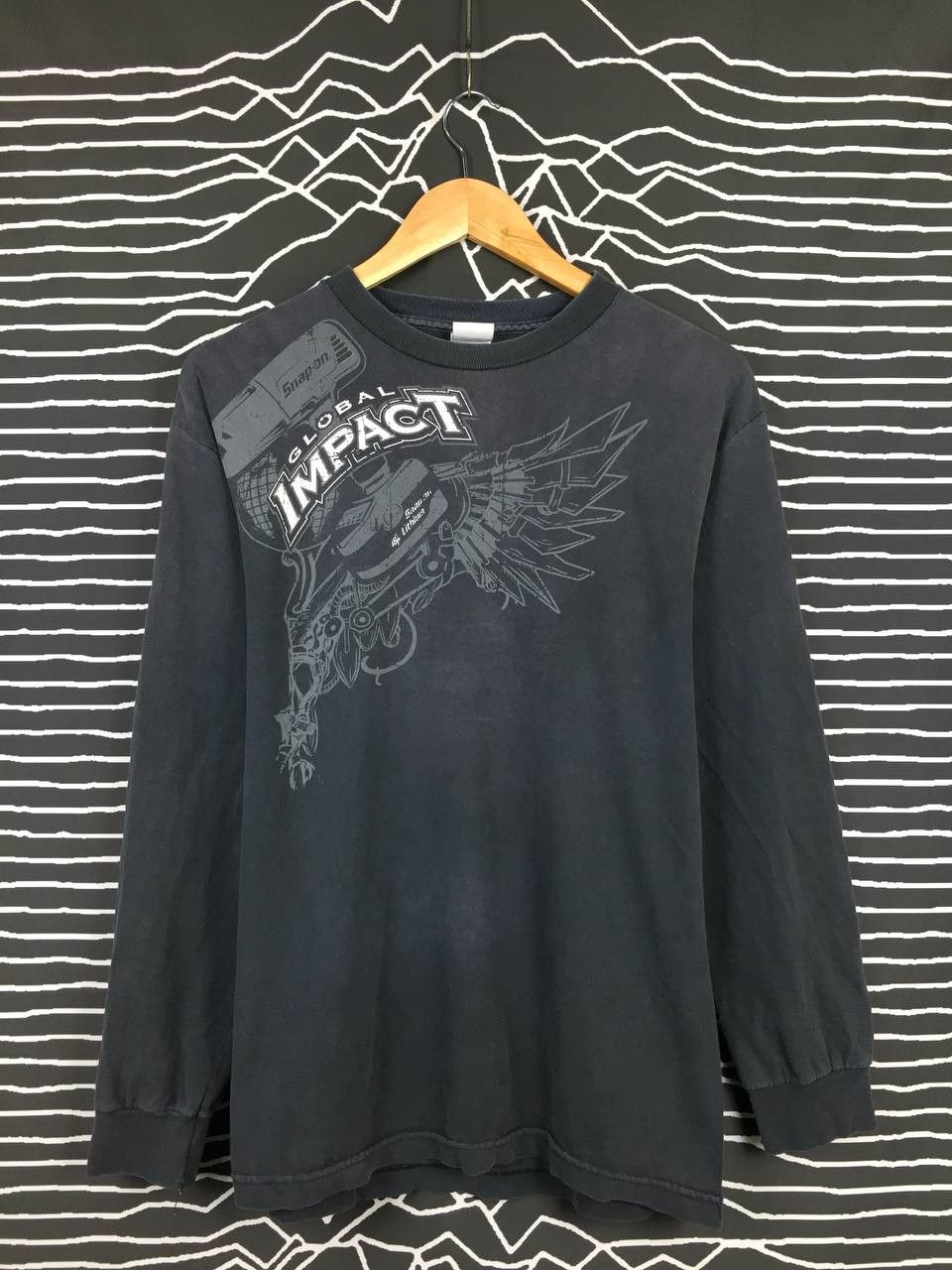 Vintage 90s 00s Snap On Racing Global Impact Motorsport Tee Size US M / EU 48-50 / 2 - 1 Thumbnail
