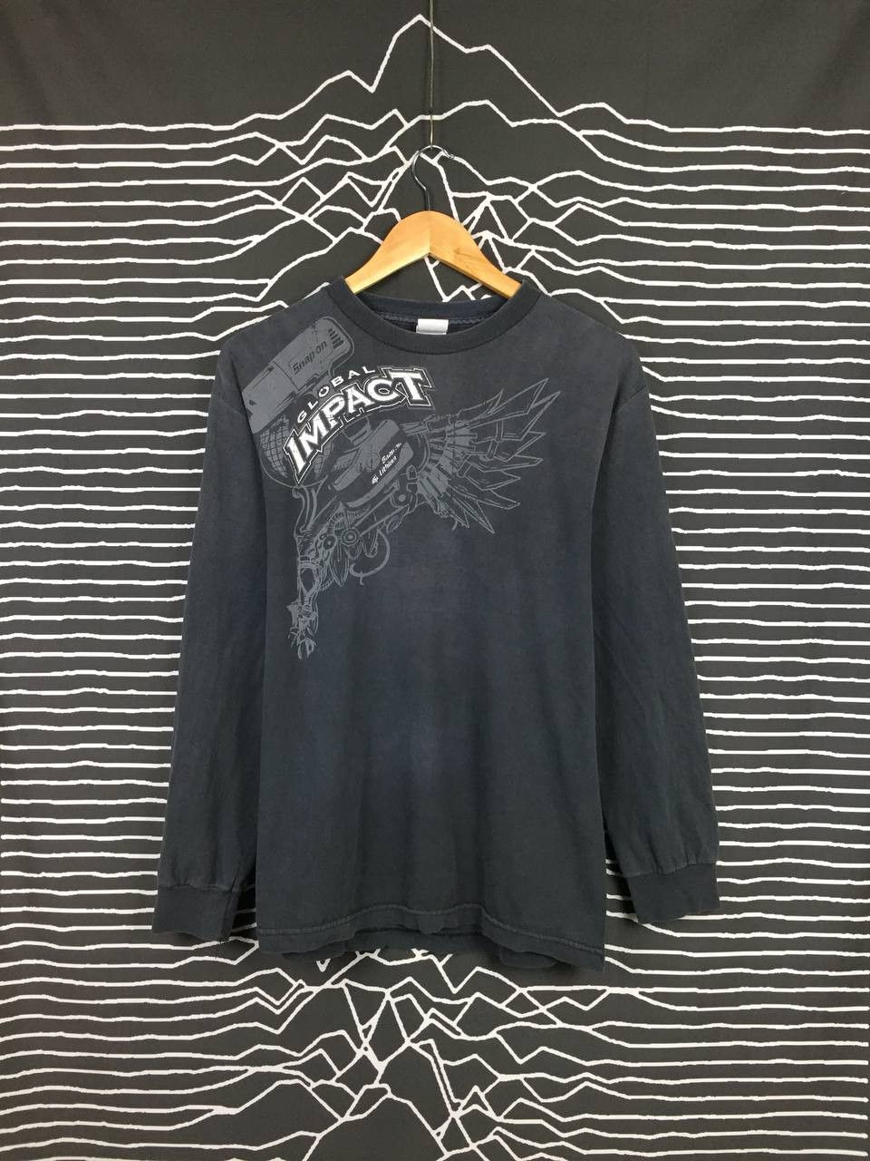 Vintage 90s 00s Snap On Racing Global Impact Motorsport Tee Size US M / EU 48-50 / 2 - 3 Thumbnail