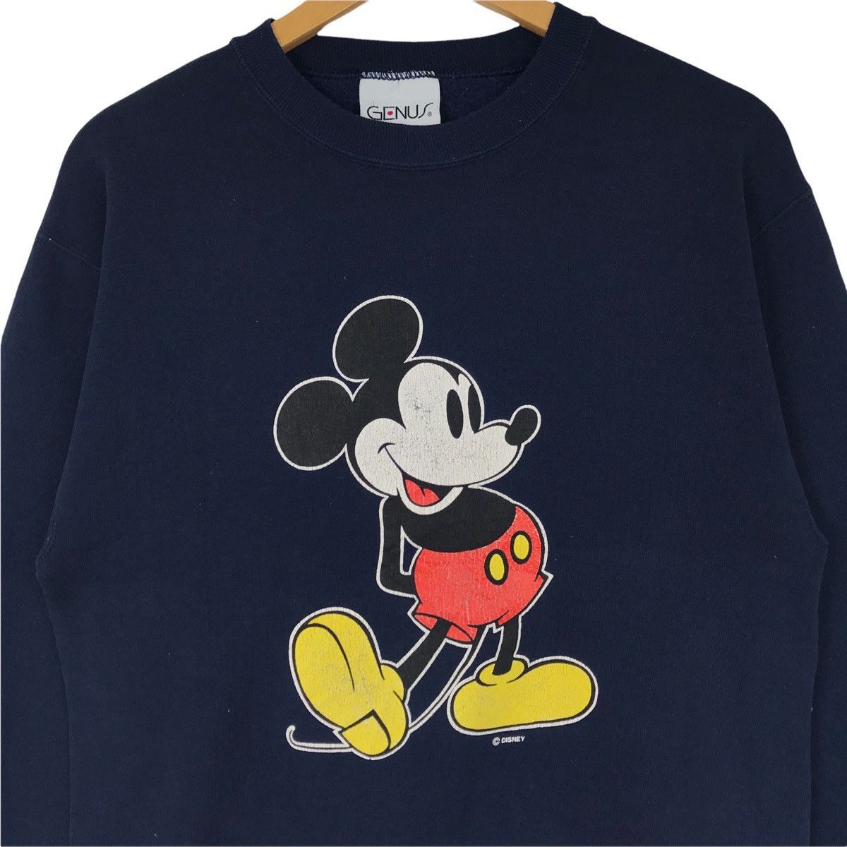 Disney Vintage 90s Mickey Mouse Disney Sweatshirt By Denus Big Size US S / EU 44-46 / 1 - 2 Thumbnail