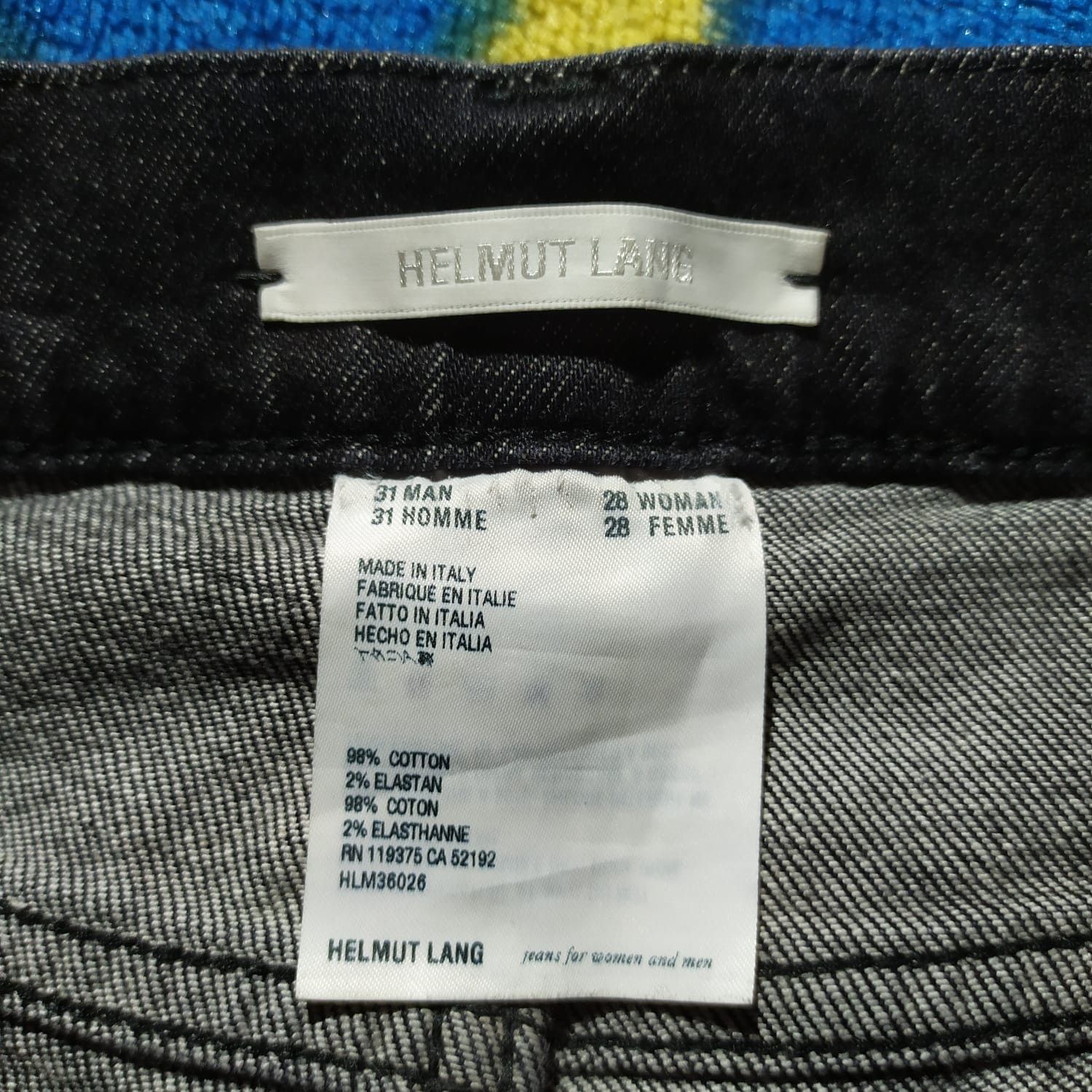 Helmut Lang Helmut Lang Masc Skinny Fit Stretch Denim Size US 31 - 7 Thumbnail
