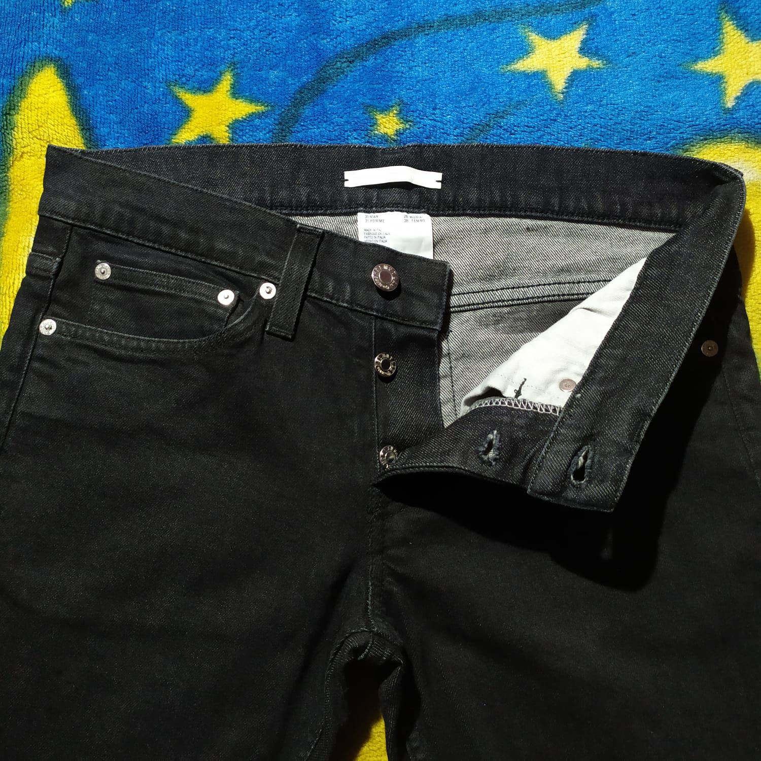 Helmut Lang Helmut Lang Masc Skinny Fit Stretch Denim Size US 31 - 2 Thumbnail