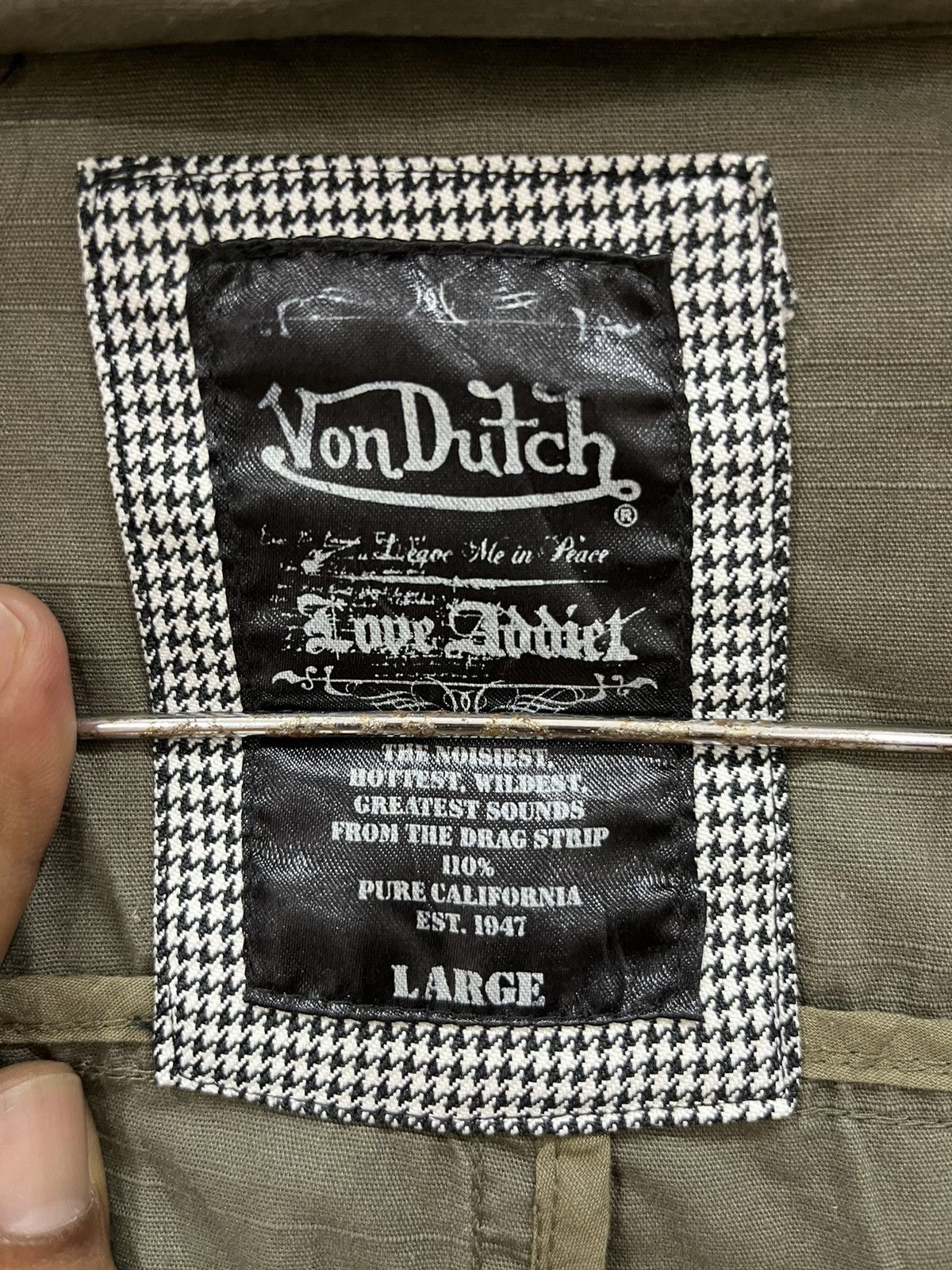Von Dutch (Hh)🔥🔥🔥STEALS VON DUTCH JACKET Size S / US 4 / IT 40 - 6 Thumbnail