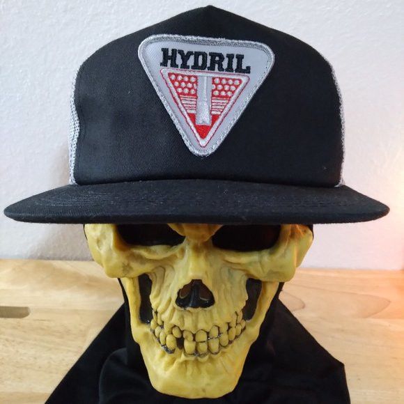DS Vintage K Products Hydril Patch Snap Back Trucker Hat