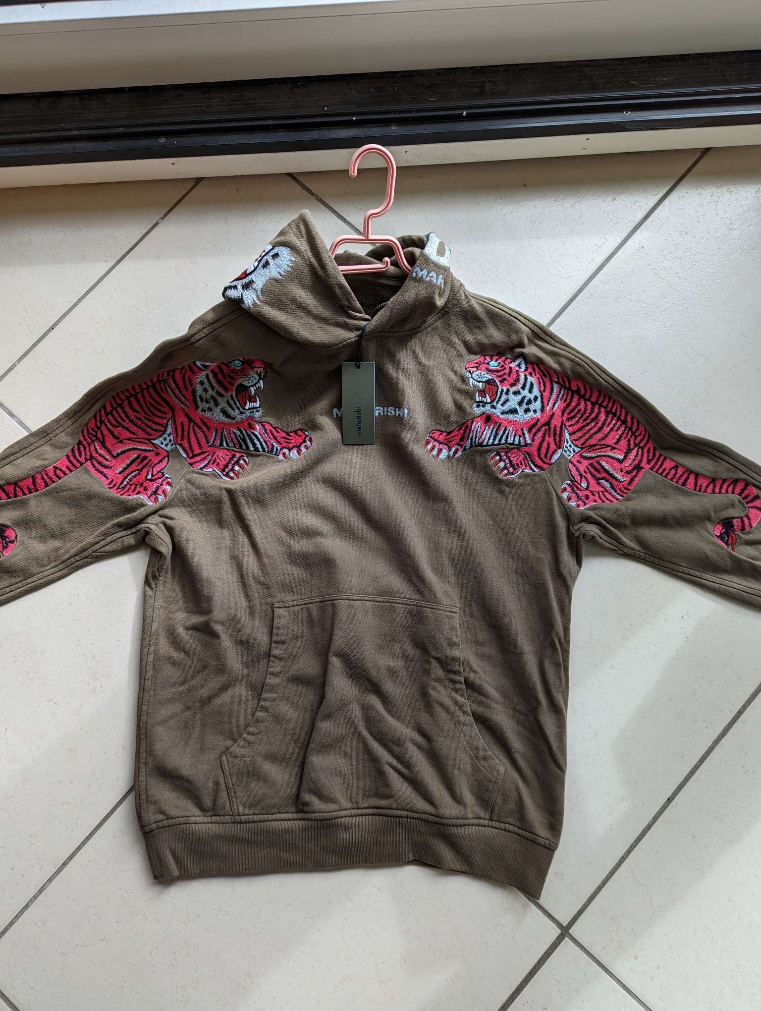 Maharishi tiger invasion hoodie hot sale