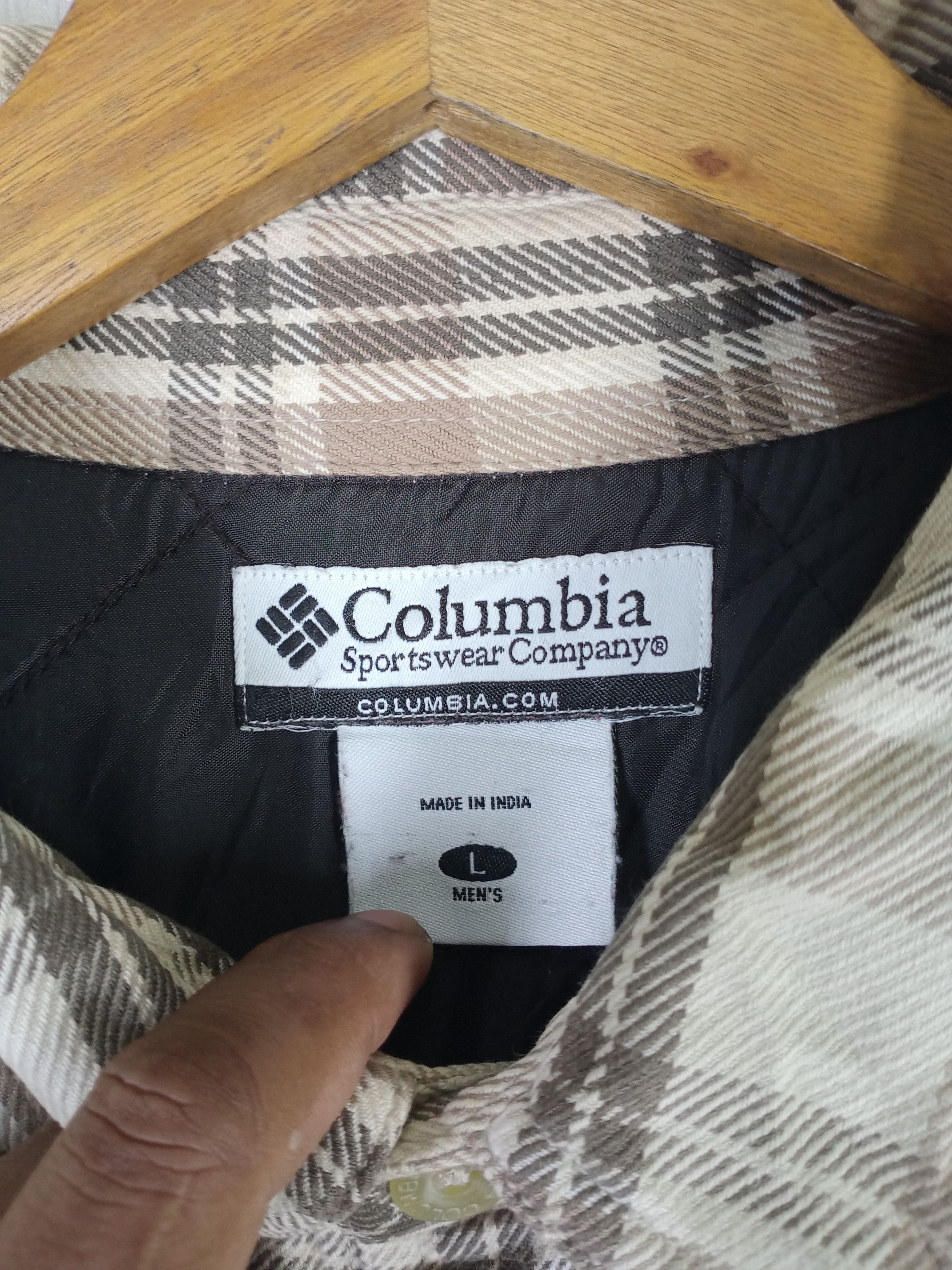 Columbia Vintage Columbia Quilted Cpo Flannel Jacket Size US L / EU 52-54 / 3 - 4 Thumbnail