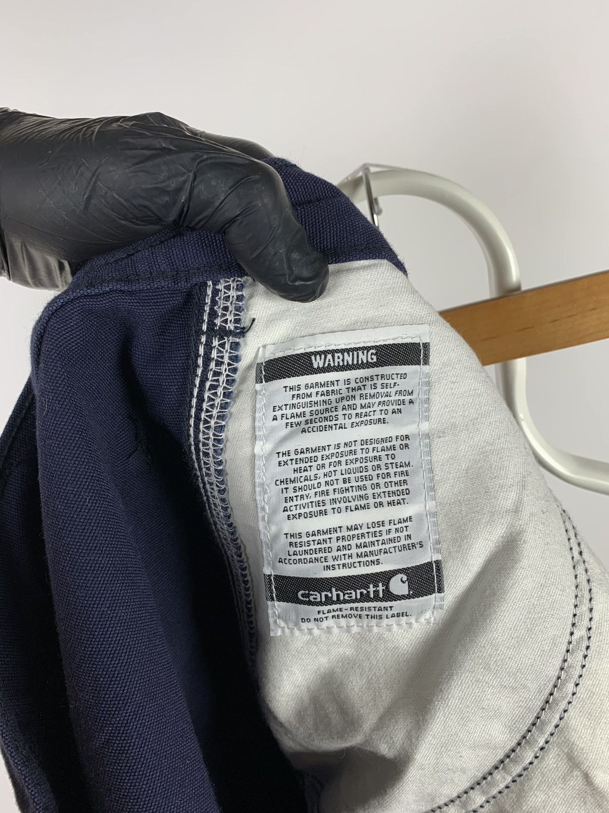 Carhartt Vintage Carhartt Cargo Work Pants Flame Resistance FR CAT 2 Size US 36 / EU 52 - 15 Thumbnail