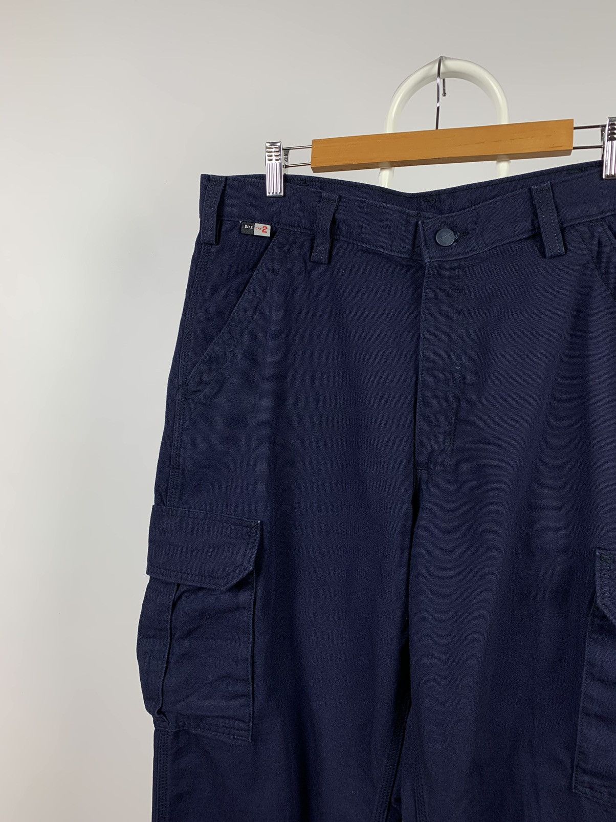 Carhartt Vintage Carhartt Cargo Work Pants Flame Resistance FR CAT 2 Size US 36 / EU 52 - 9 Thumbnail