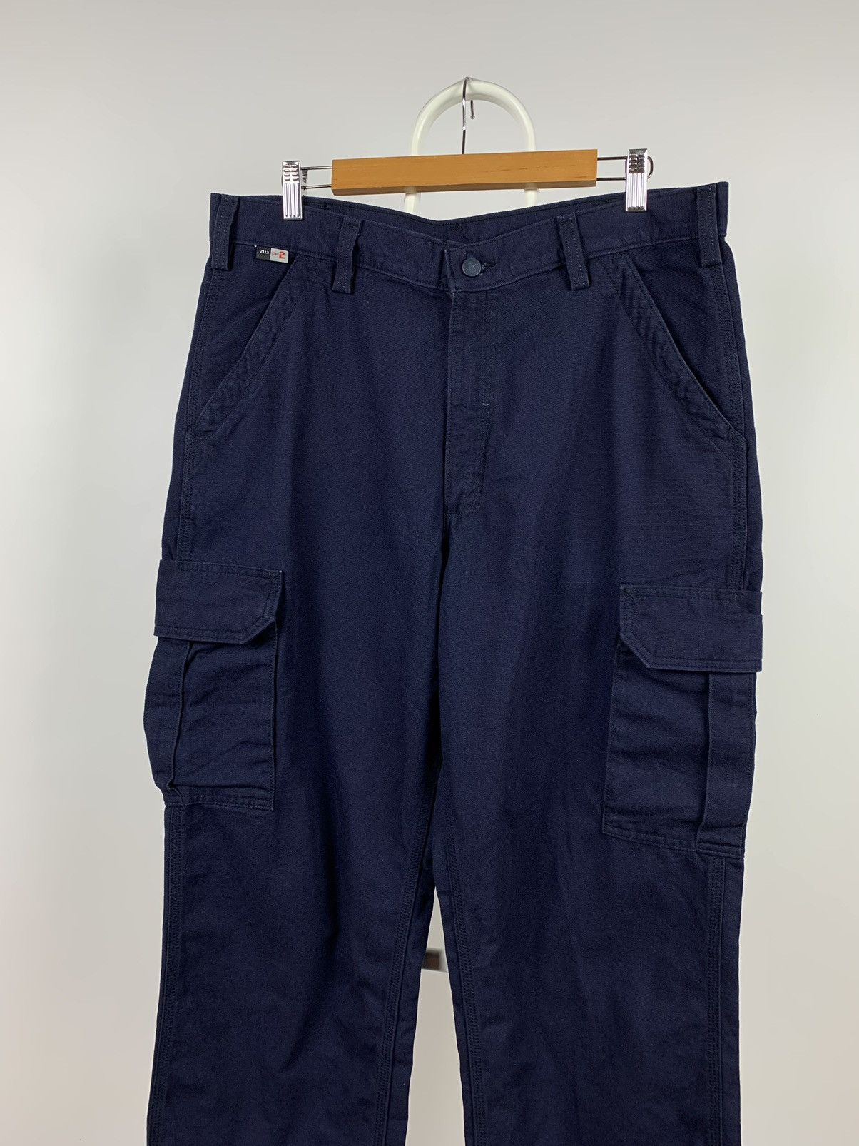 Carhartt Vintage Carhartt Cargo Work Pants Flame Resistance FR CAT 2 Size US 36 / EU 52 - 7 Thumbnail