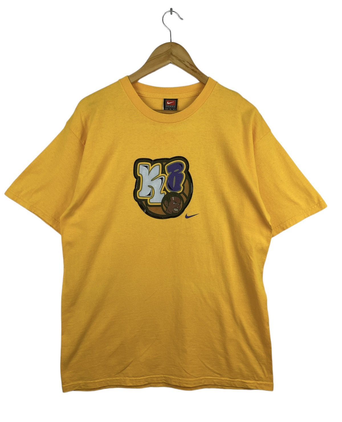 NBA × Nike Vintage Kobe Bryant Lakers Big Logo Yellow Size US M / EU 48-50 / 2 - 3 Thumbnail