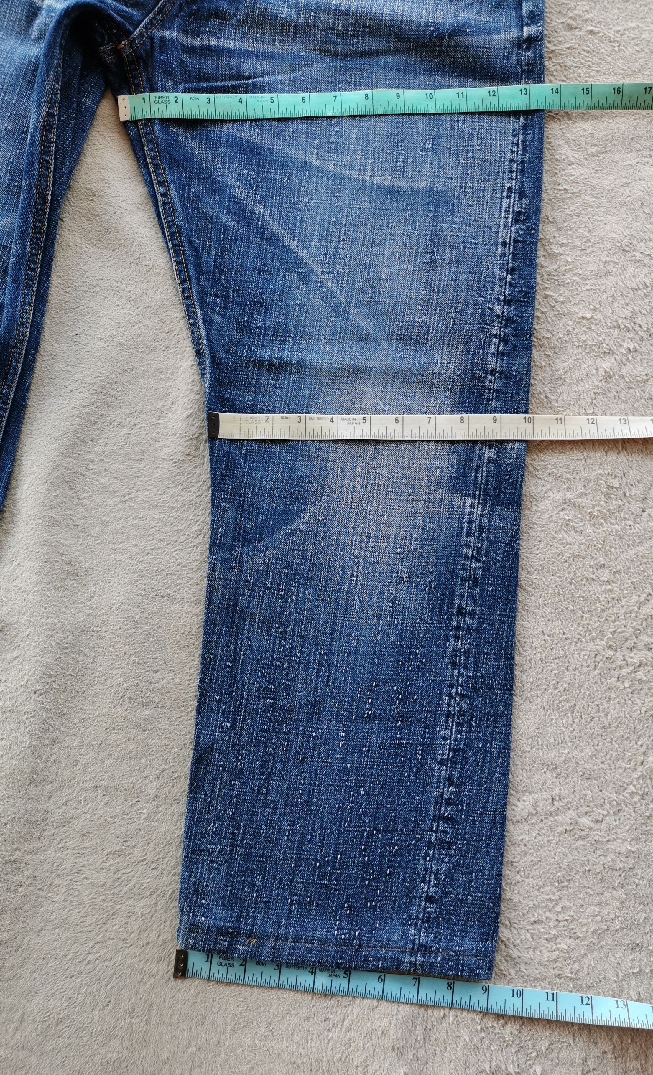 Swagger Swagger Selvedge Jeans with Crazy Faded Wash Size US 33 - 11 Thumbnail