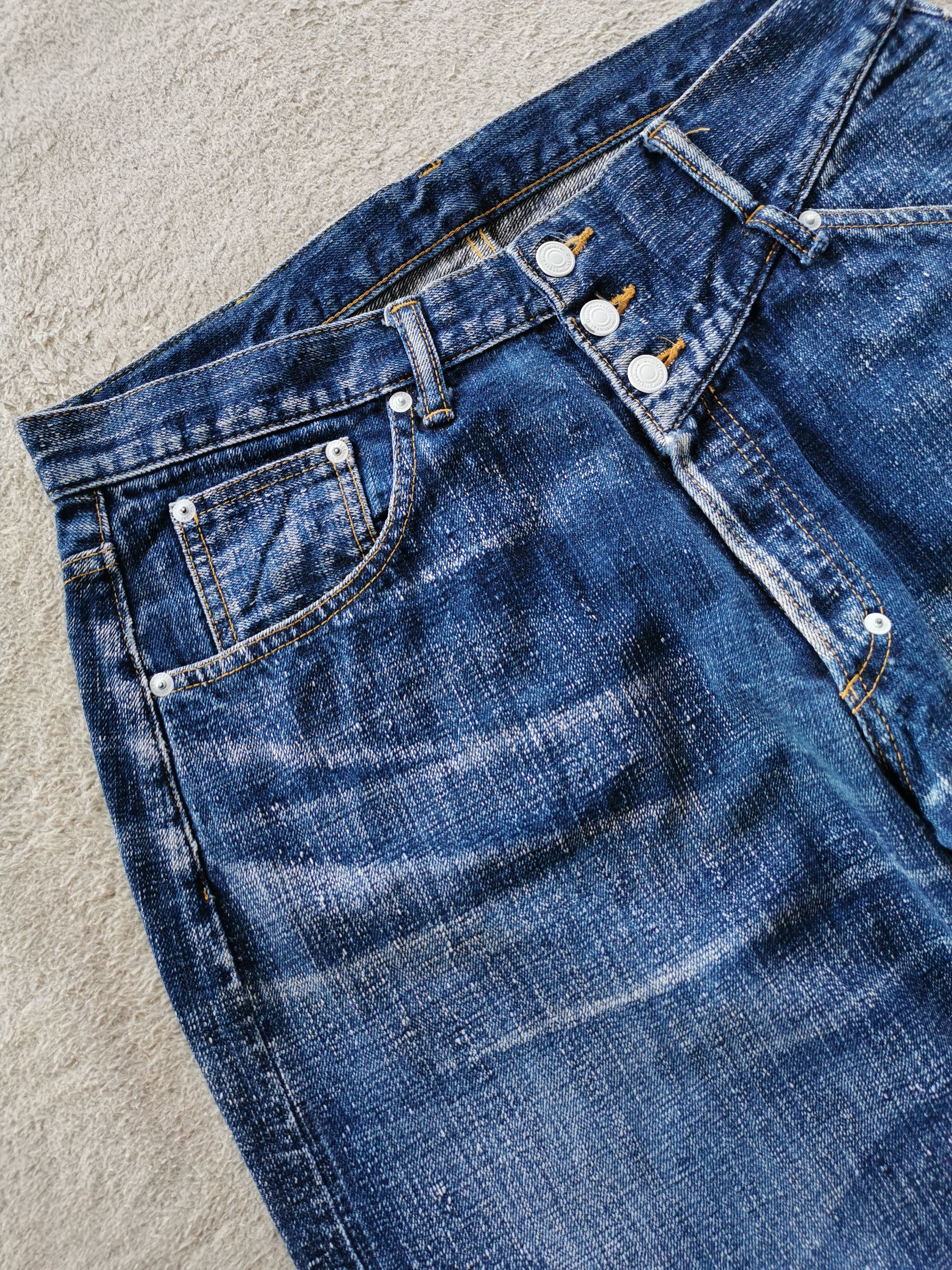 Swagger Swagger Selvedge Jeans with Crazy Faded Wash Size US 33 - 4 Thumbnail