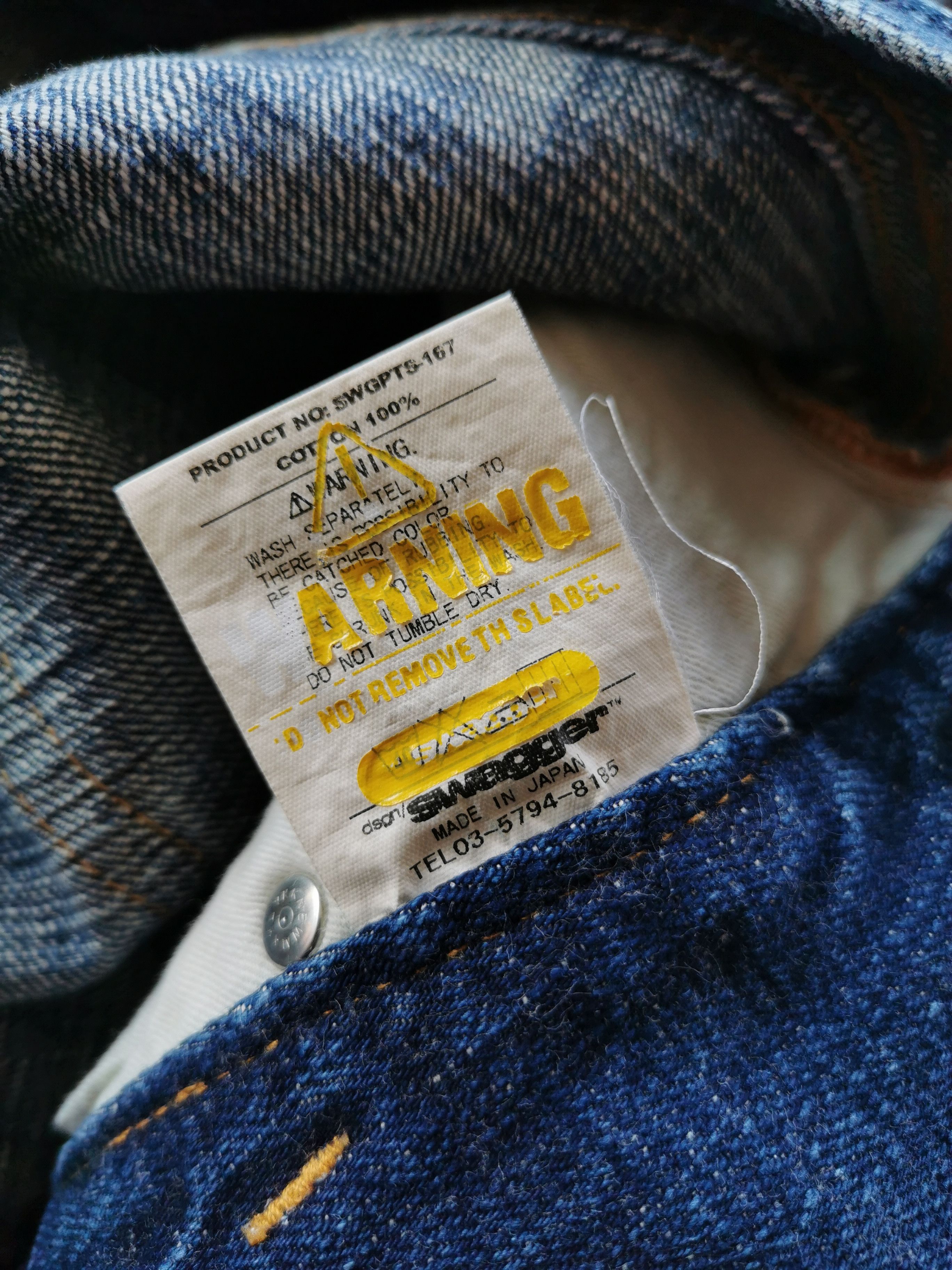 Swagger Swagger Selvedge Jeans with Crazy Faded Wash Size US 33 - 7 Thumbnail