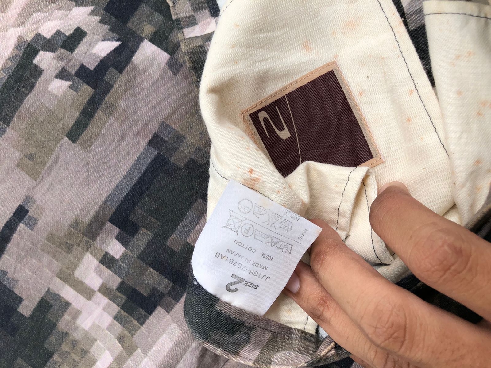 Beauty Beast × If Six Was Nine × Le Grande Bleu (L.G.B.) Beauty Beast SS 97 Degital Camo Size US 32 / EU 48 - 5 Thumbnail