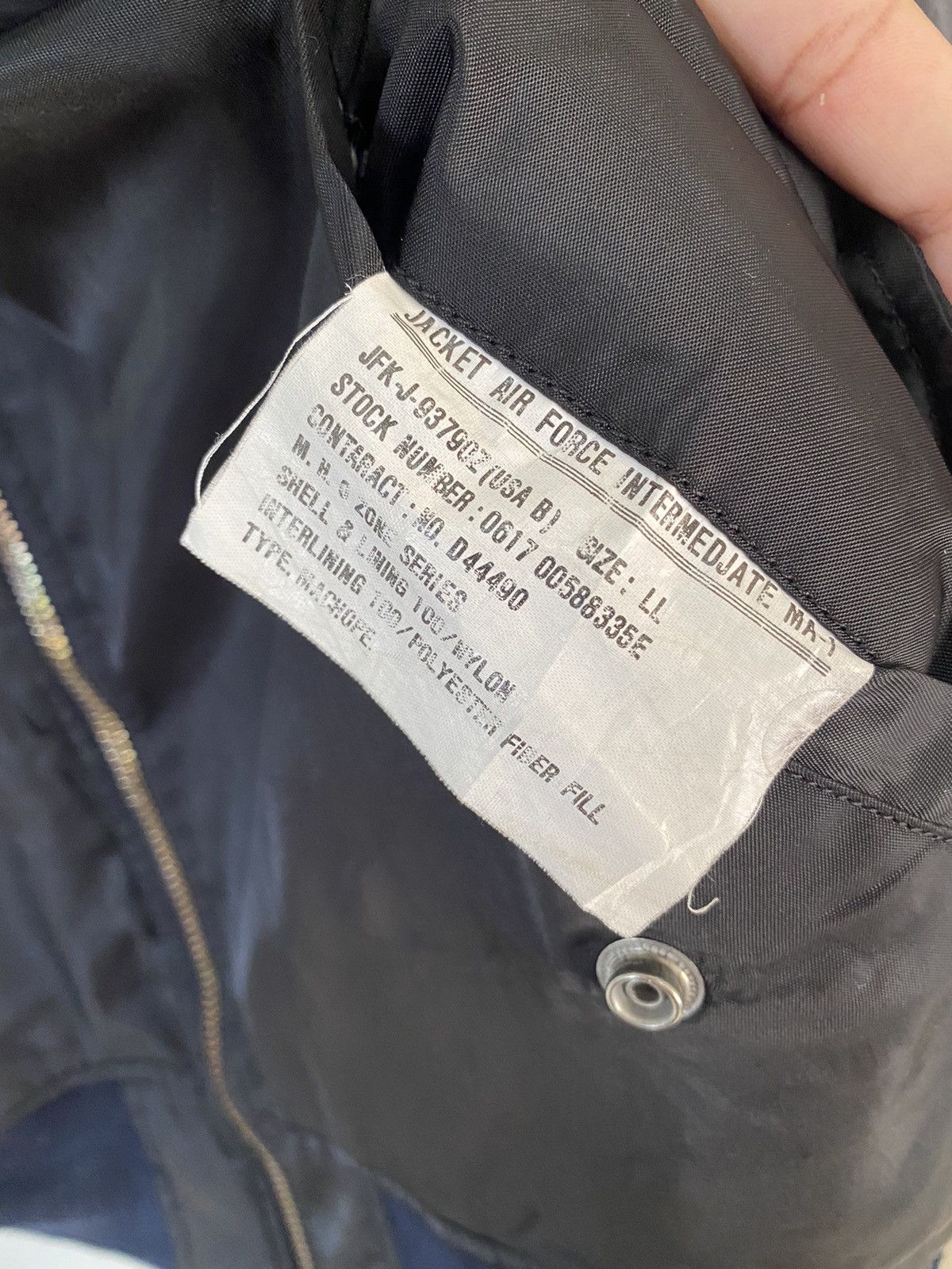 Alpha Industries RARE VINTAGE AIR FORCE MA-1 BOMBER JACKET BY MACHOPE Size US XL / EU 56 / 4 - 6 Thumbnail