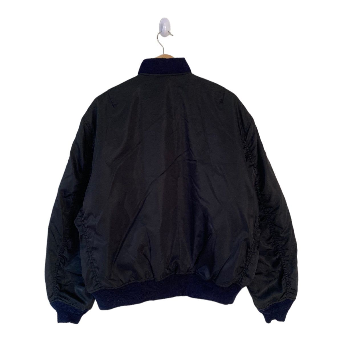 Alpha Industries RARE VINTAGE AIR FORCE MA-1 BOMBER JACKET BY MACHOPE Size US XL / EU 56 / 4 - 3 Thumbnail