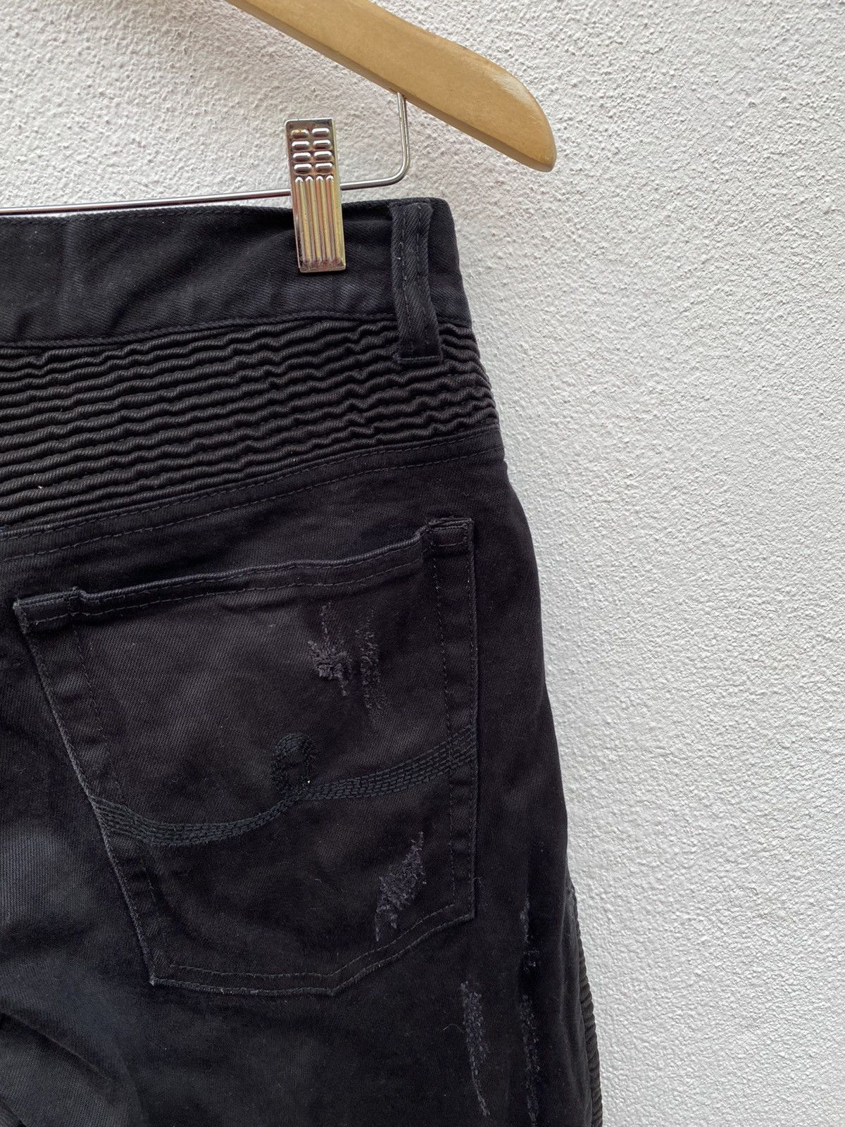 Blvck fiame distressed skinny pants