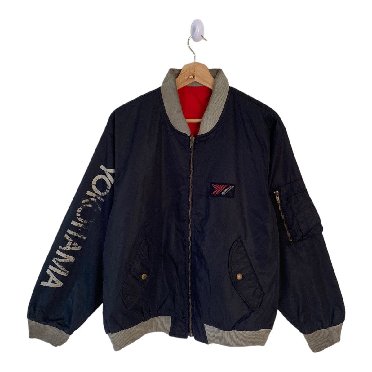 RARE VINTAGE YOKOHAMA PERFORMANCE RADIALS BOMBER JACKET