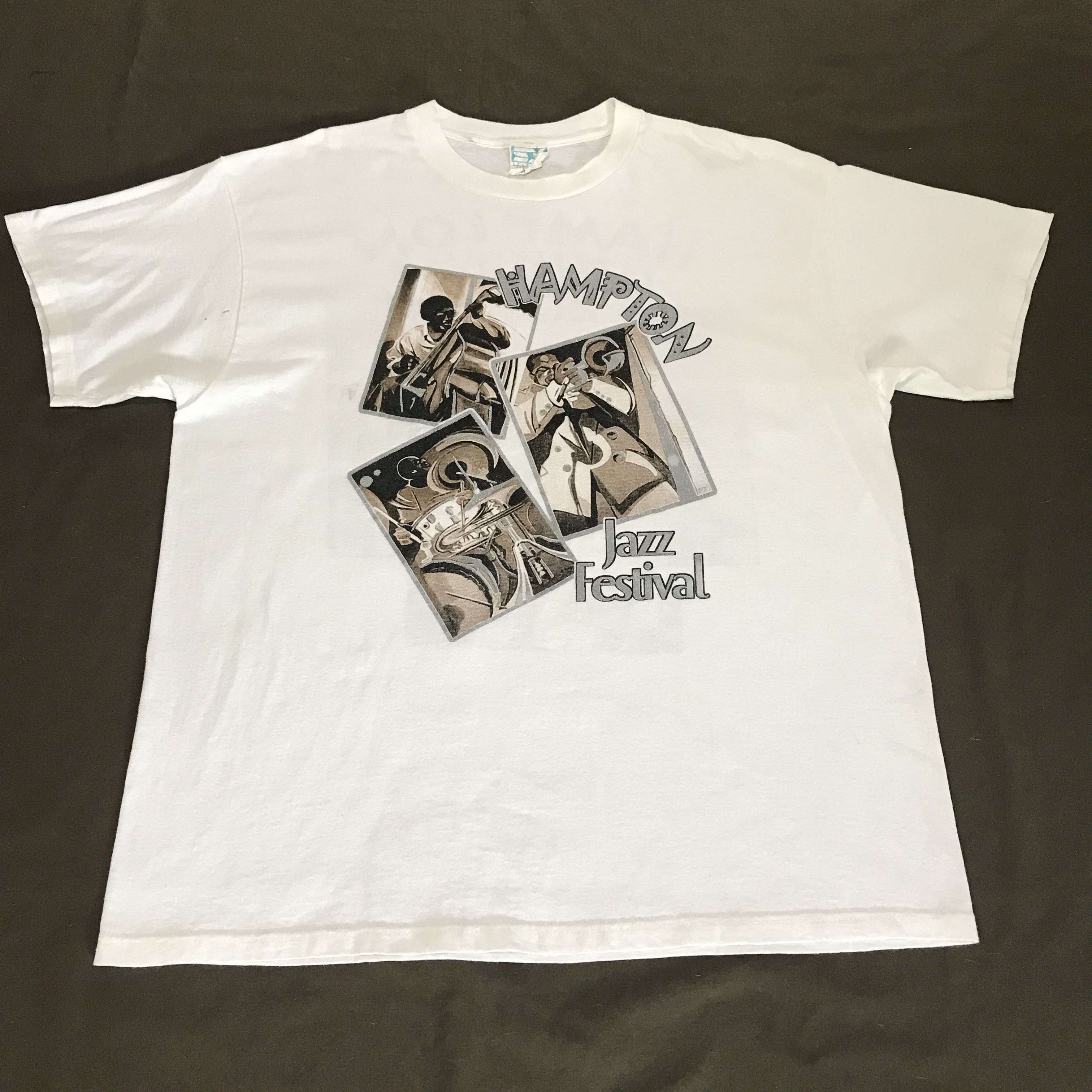 Band Tees Vintage Y2K Hampton Jazz Fest anita baker gladys knight Tee Size US XL / EU 56 / 4 - 5 Thumbnail