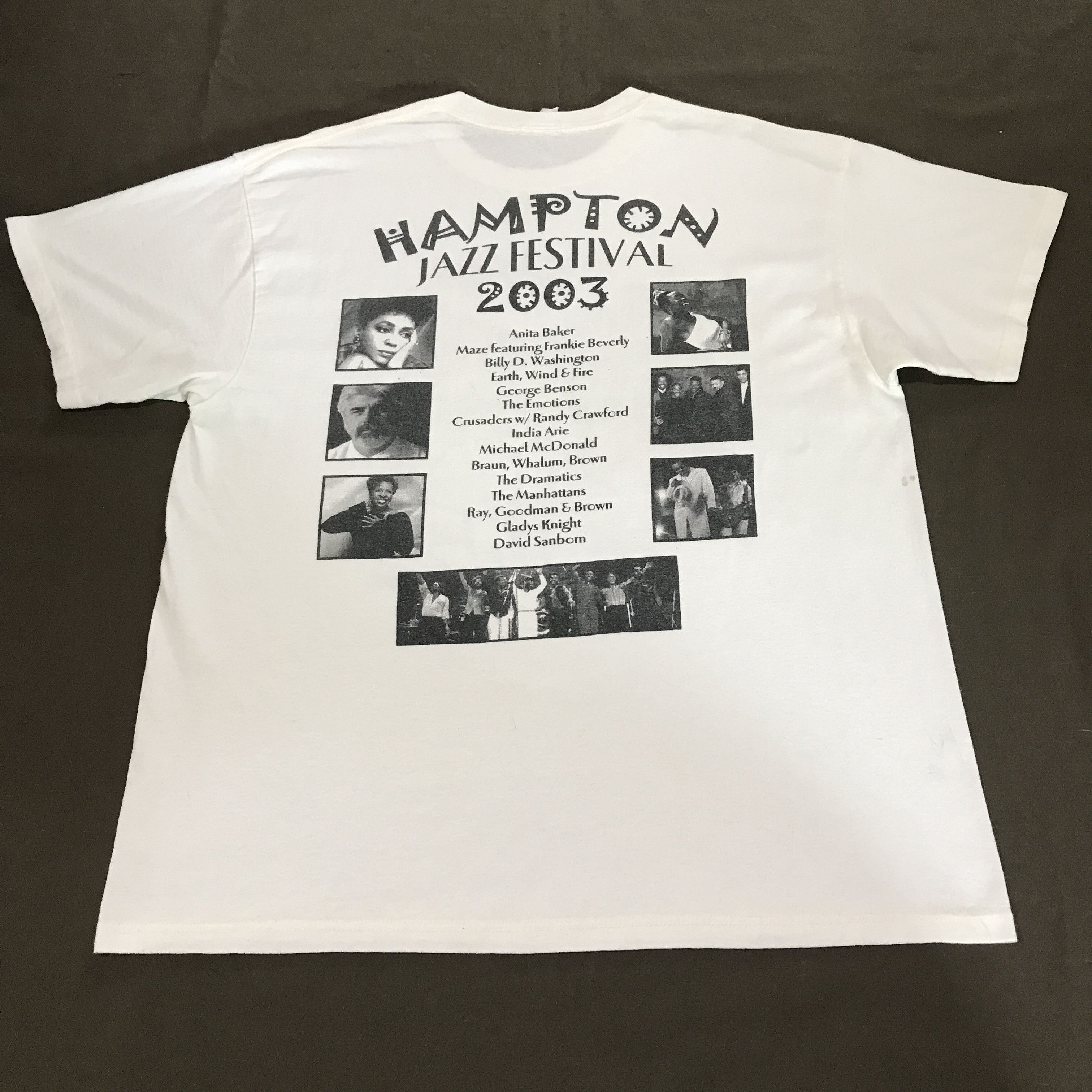 Band Tees Vintage Y2K Hampton Jazz Fest anita baker gladys knight Tee Size US XL / EU 56 / 4 - 2 Thumbnail