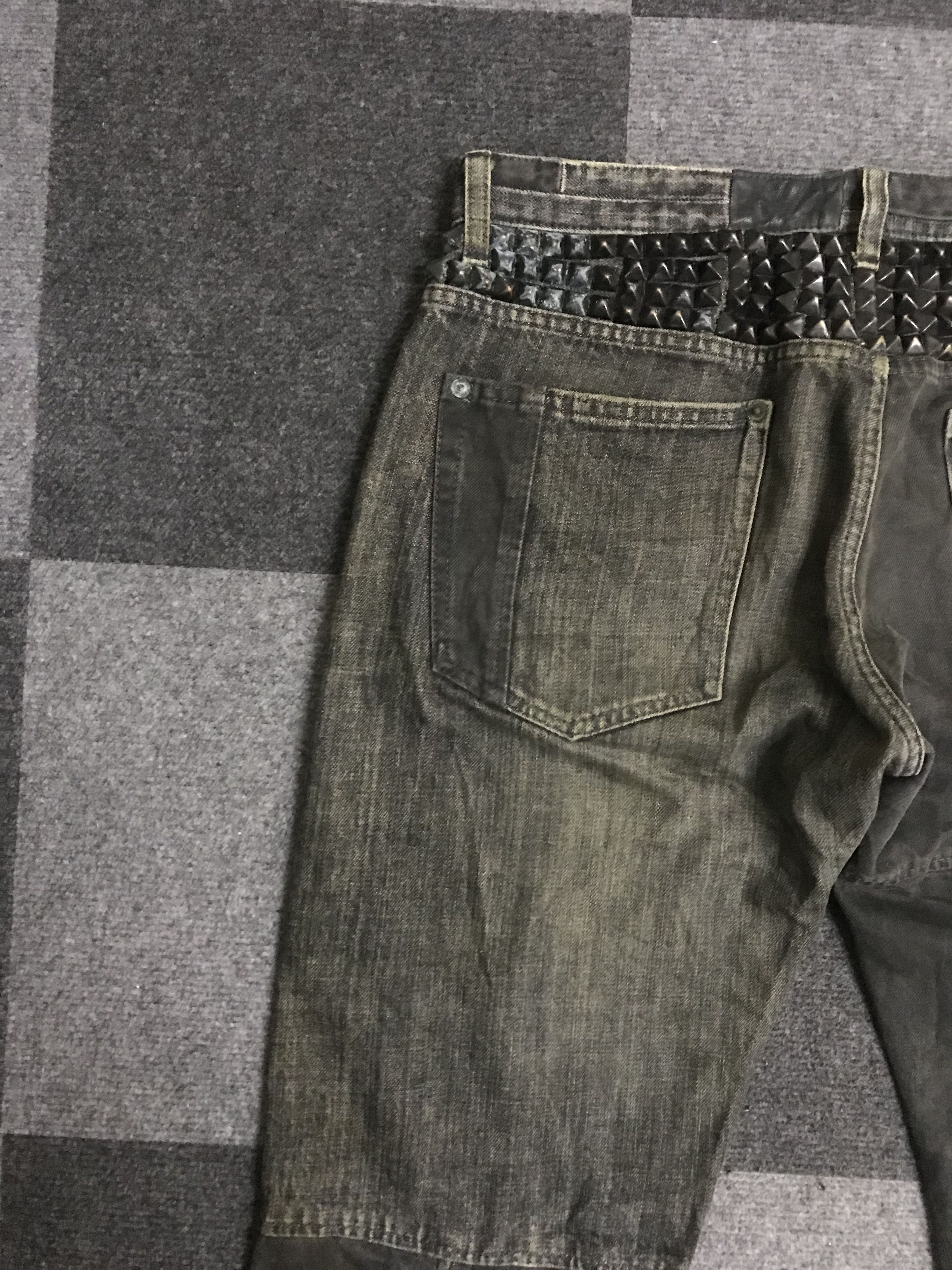Japanese Brand × Seditionaries D122 5 Japanese Brand Collaboration Patchwork Spiky Jeans Size US 32 / EU 48 - 19 Thumbnail