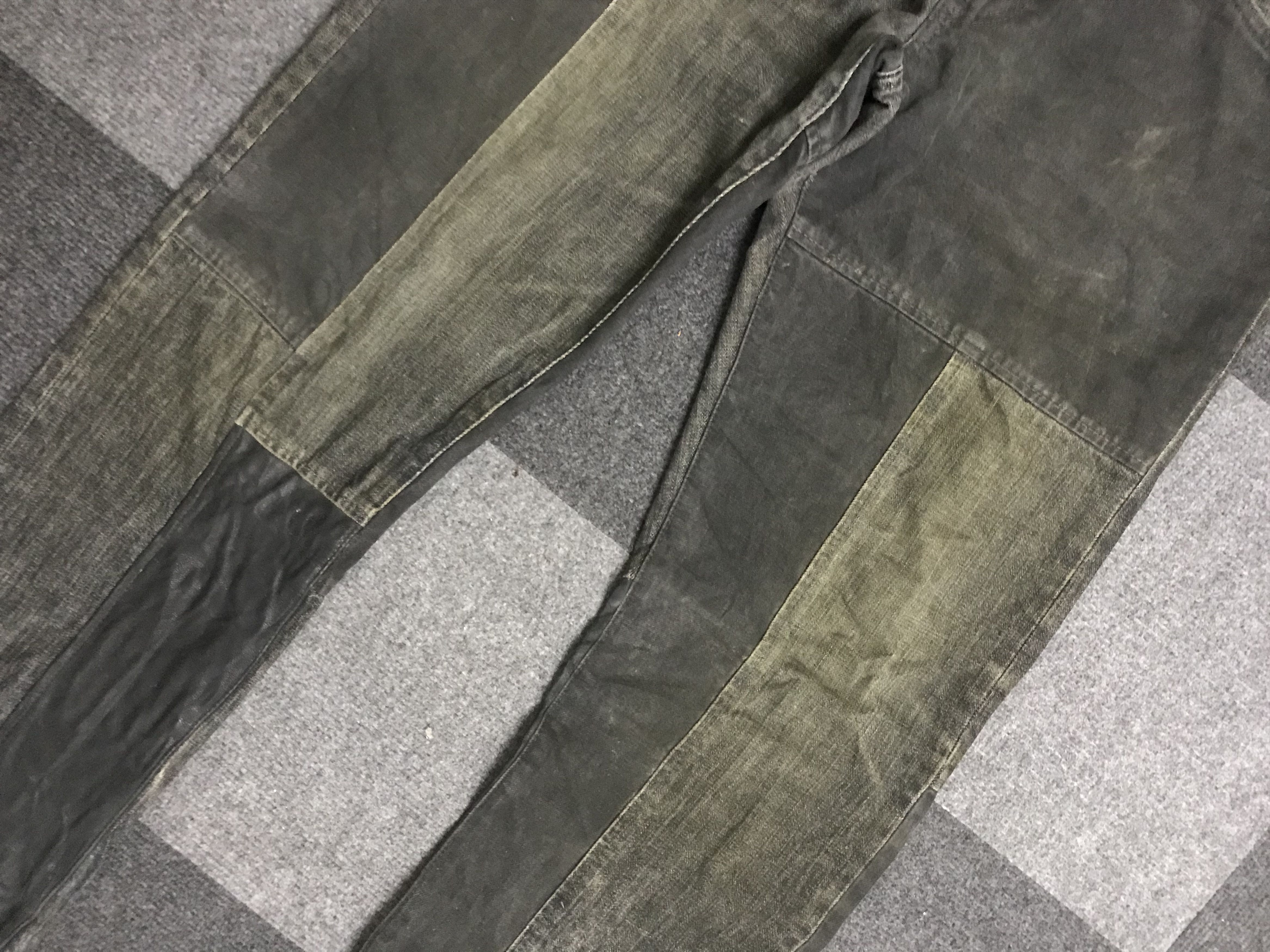 Japanese Brand × Seditionaries D122 5 Japanese Brand Collaboration Patchwork Spiky Jeans Size US 32 / EU 48 - 4 Thumbnail