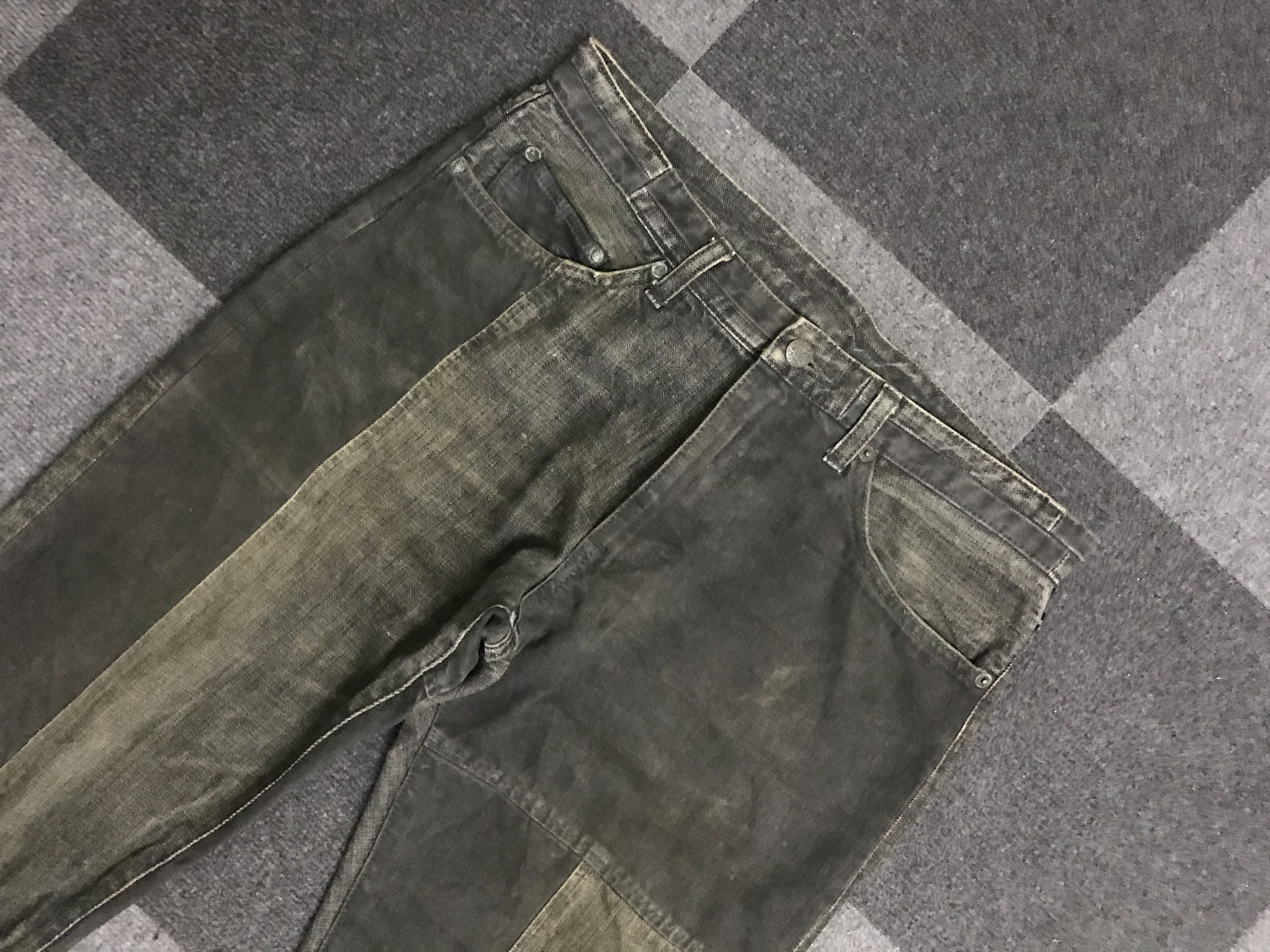 Japanese Brand × Seditionaries D122 5 Japanese Brand Collaboration Patchwork Spiky Jeans Size US 32 / EU 48 - 3 Thumbnail