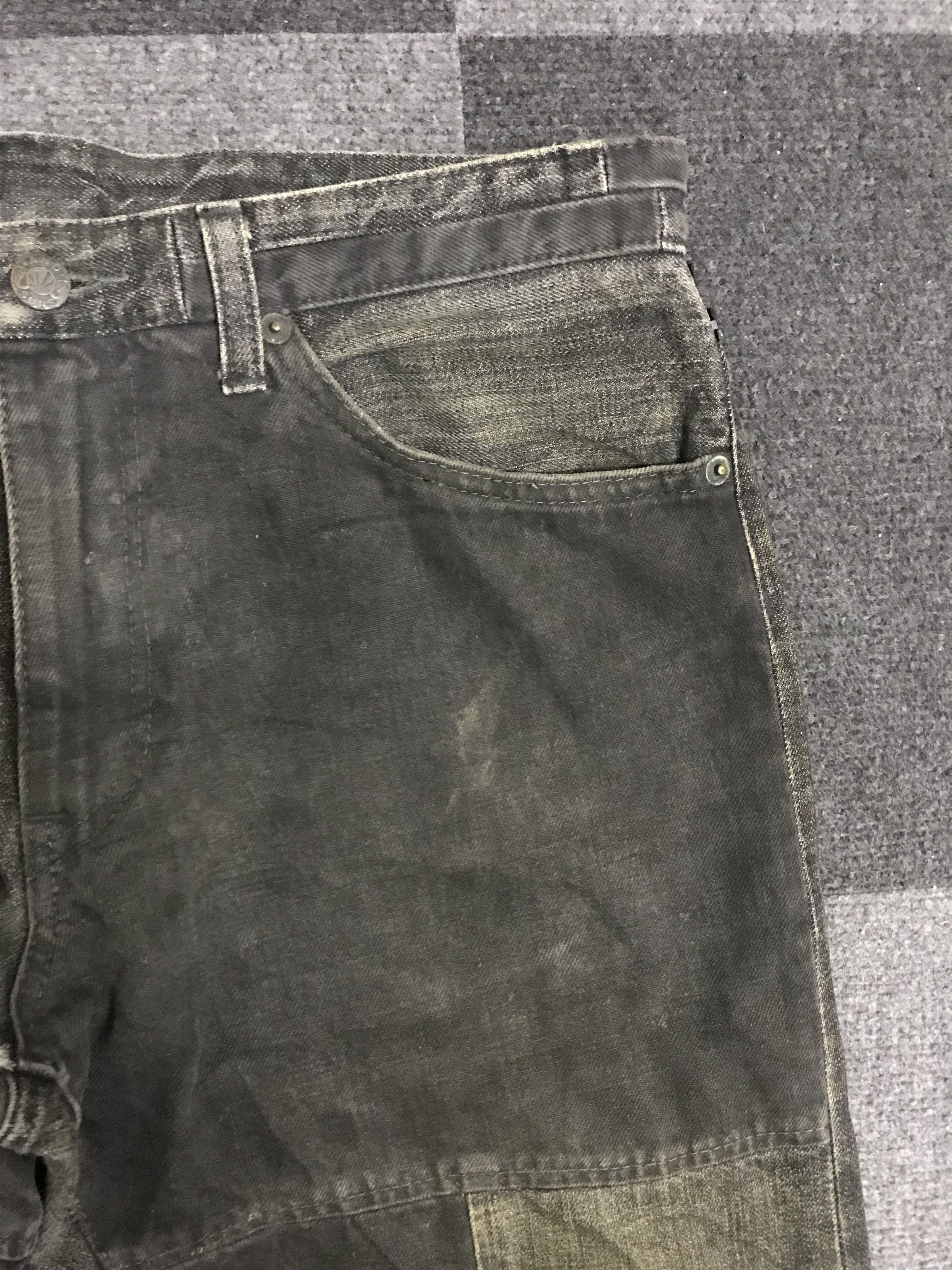Japanese Brand × Seditionaries D122 5 Japanese Brand Collaboration Patchwork Spiky Jeans Size US 32 / EU 48 - 7 Thumbnail