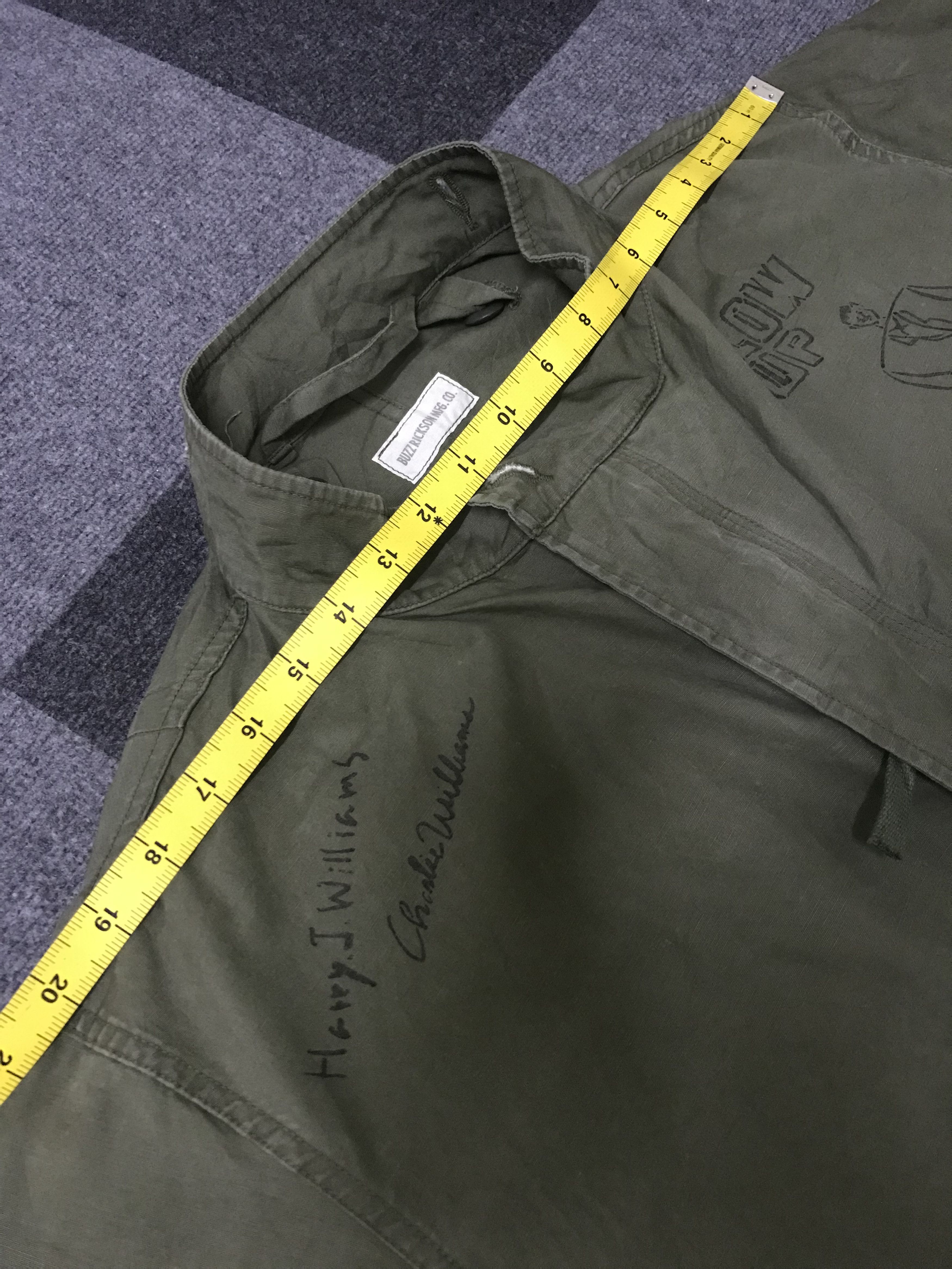 Beams Plus PAR1 BUZZ RICKSONS X BEAMS Military Artisanal Parka Size US L / EU 52-54 / 3 - 19 Thumbnail