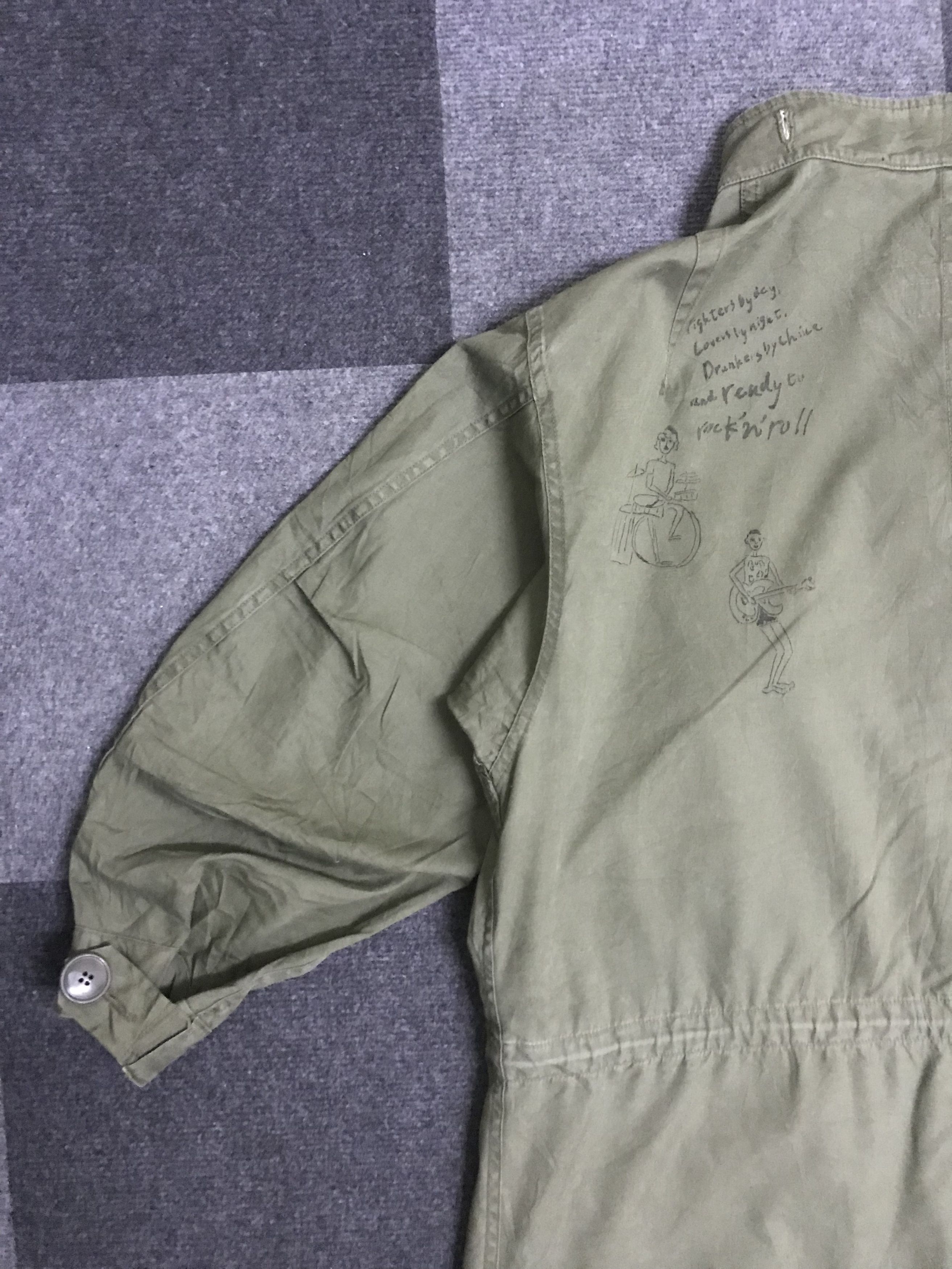 Beams Plus PAR1 BUZZ RICKSONS X BEAMS Military Artisanal Parka Size US L / EU 52-54 / 3 - 16 Thumbnail