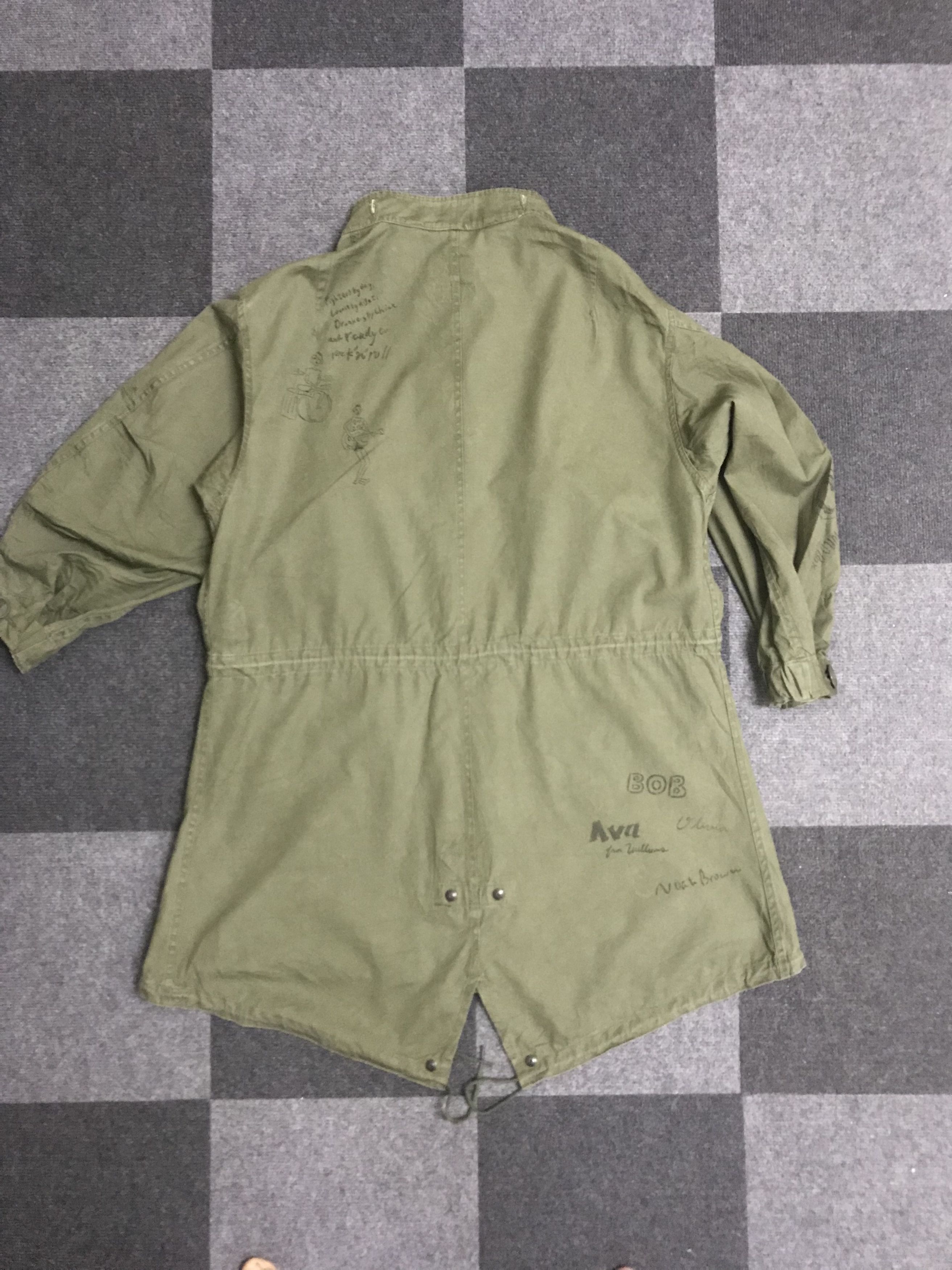 Beams Plus PAR1 BUZZ RICKSONS X BEAMS Military Artisanal Parka Size US L / EU 52-54 / 3 - 13 Thumbnail