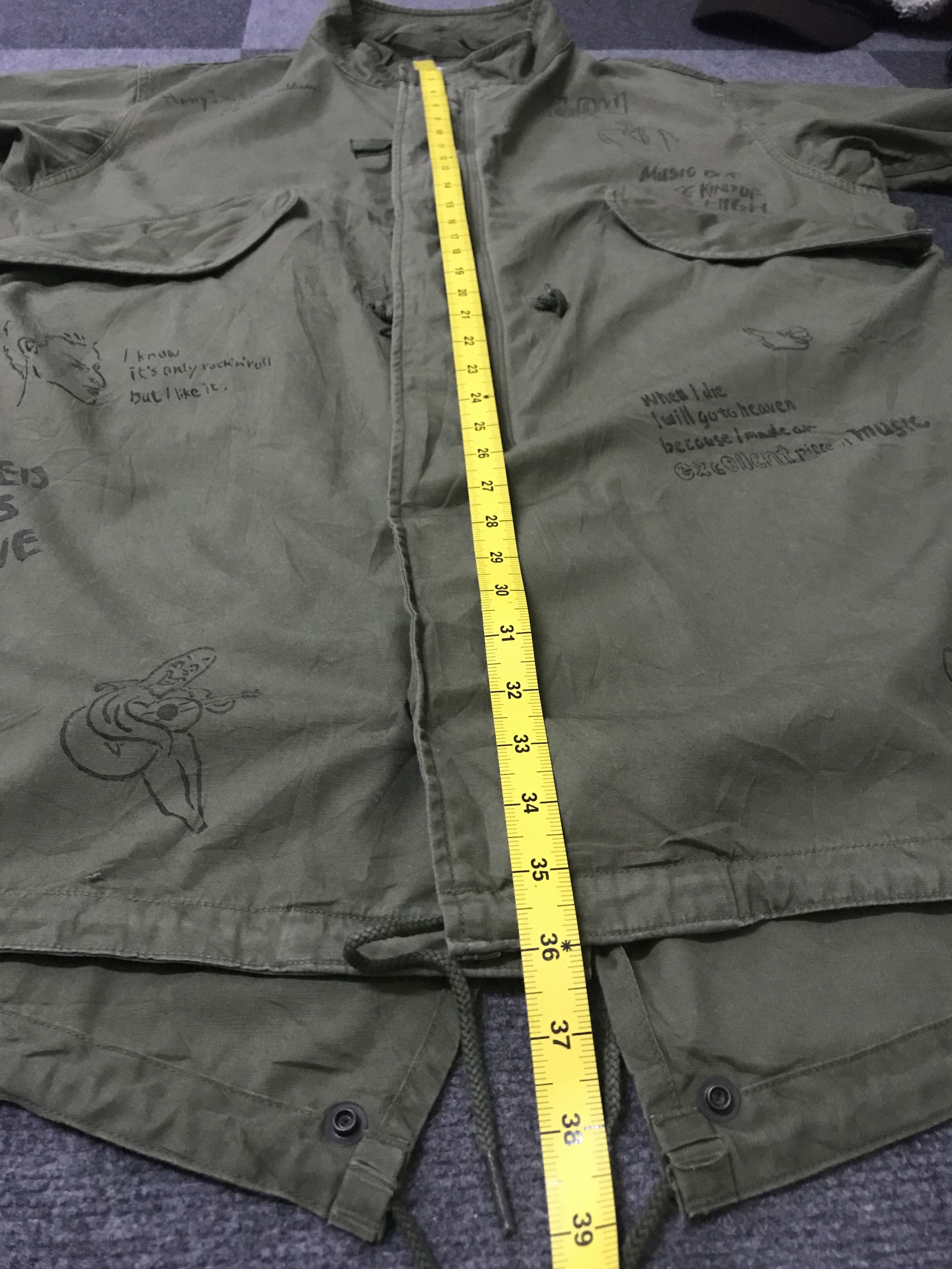 Beams Plus PAR1 BUZZ RICKSONS X BEAMS Military Artisanal Parka Size US L / EU 52-54 / 3 - 22 Thumbnail