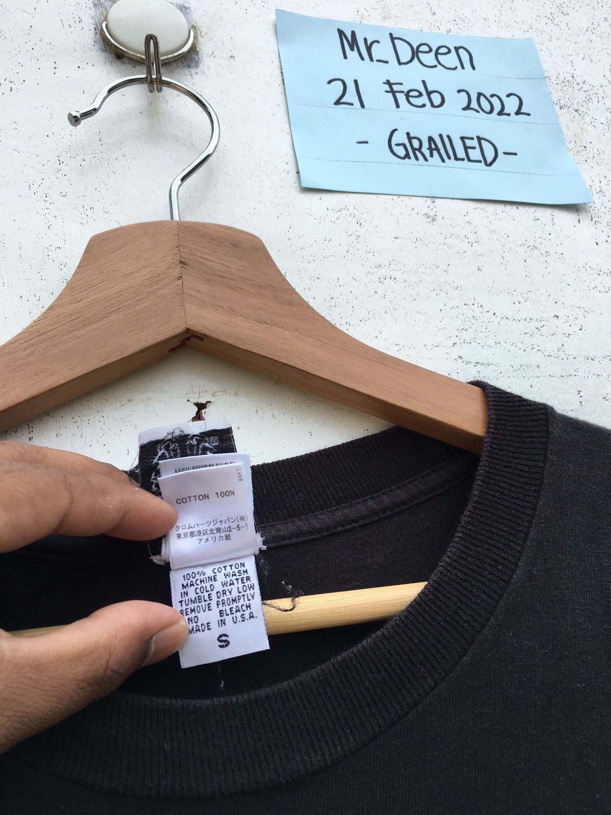 Chrome Hearts Rarest Chrome Hearts exclusively for United Arrows Tshirt Size US S / EU 44-46 / 1 - 11 Thumbnail