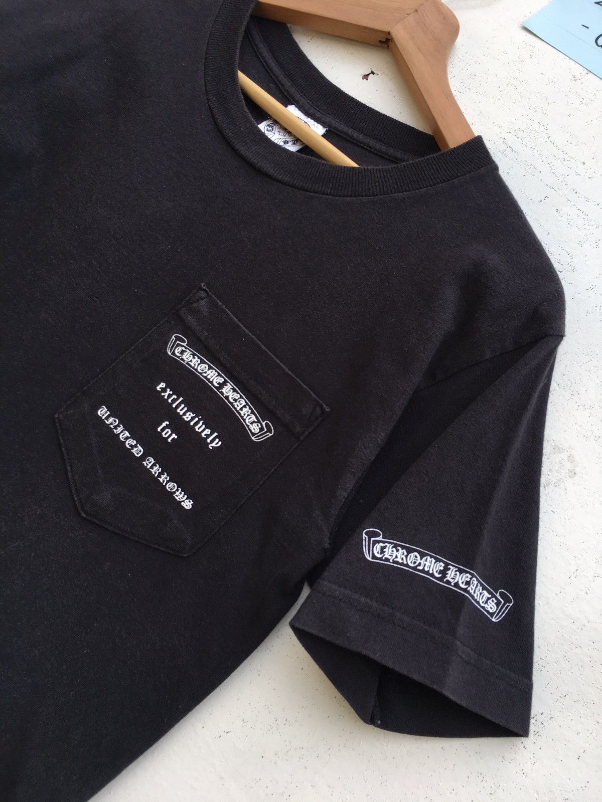 Chrome Hearts Rarest Chrome Hearts exclusively for United Arrows Tshirt Size US S / EU 44-46 / 1 - 5 Thumbnail