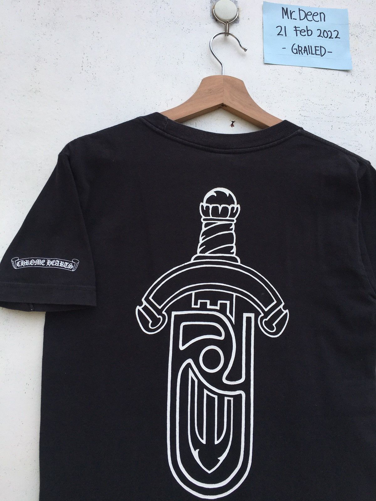 Chrome Hearts Rarest Chrome Hearts exclusively for United Arrows Tshirt Size US S / EU 44-46 / 1 - 18 Thumbnail